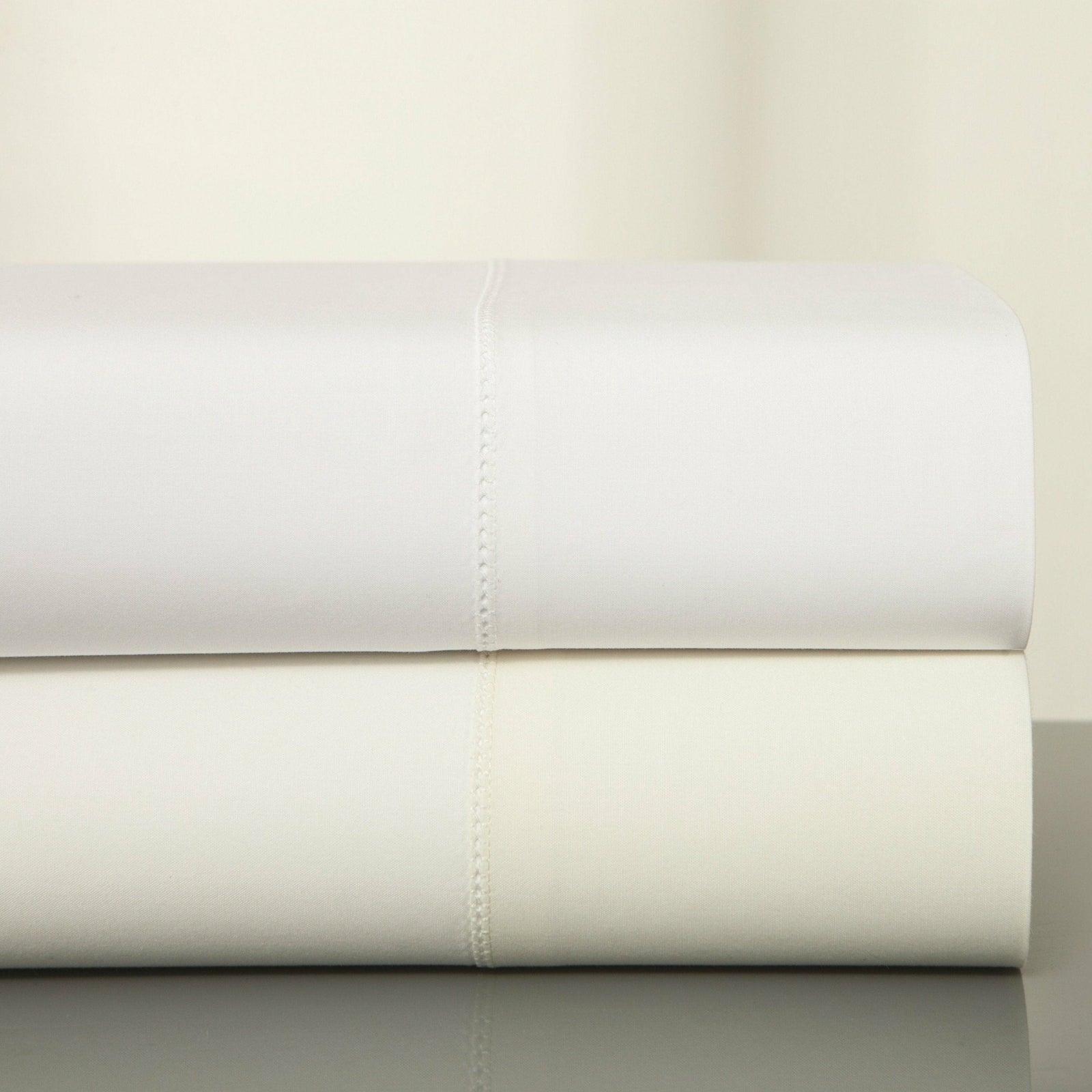 Home Treasures-Plush 1000TC Solid Bedding Stack Colors Fine Linens