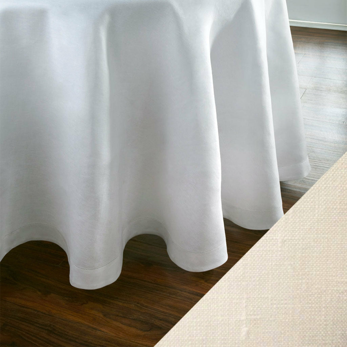 Home Treasures Provenza Table Linens Ivory Fine Linens