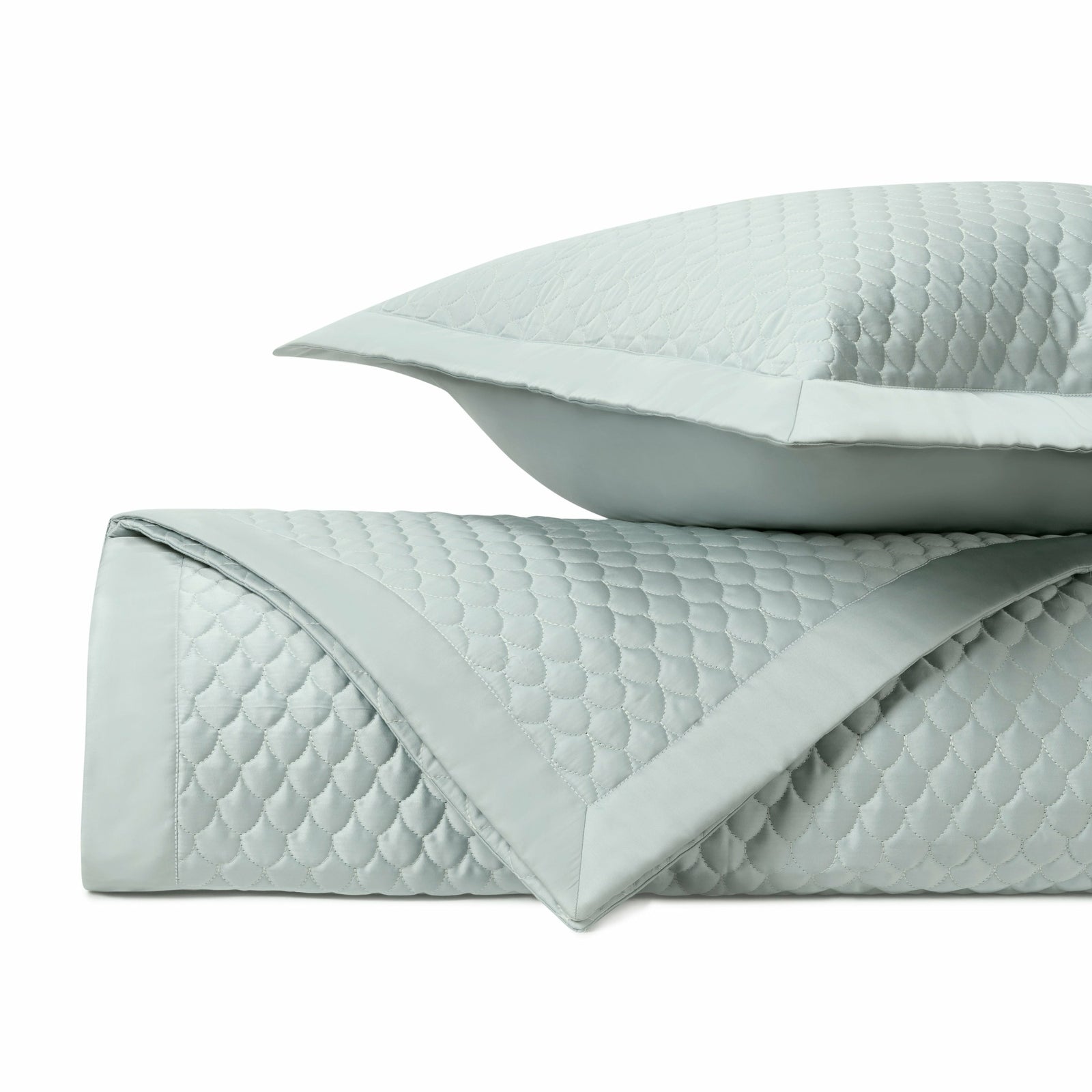 Home Treasures Raindrop Quilted Bedding Eucalipto Fine Linens