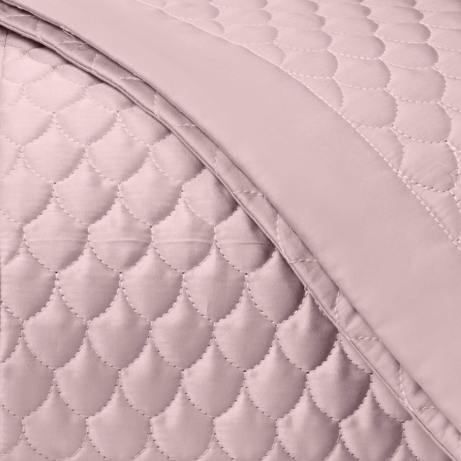 Home Treasures Raindrop Quilted Bedding Incenso Lavender Fine Linens