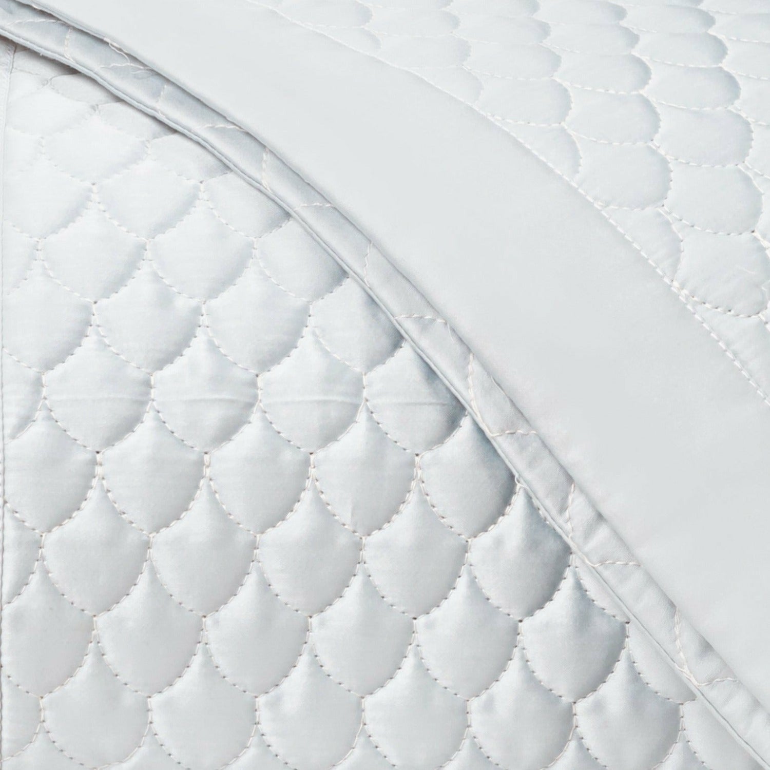 Home Treasures Raindrop Quilted Bedding White Fine Linens