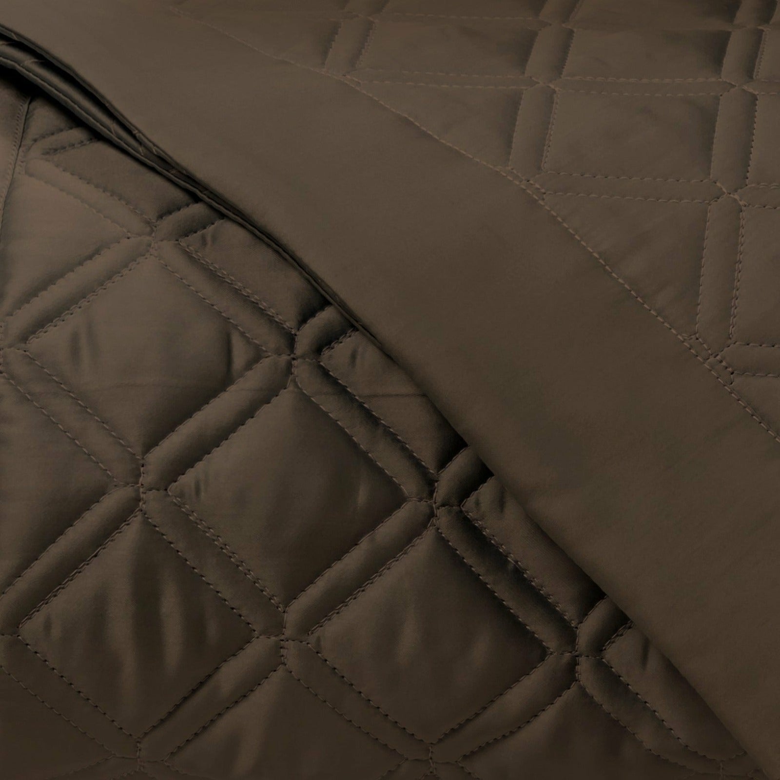 Home Treasures Renaissance Quilted Bedding Chocolate Fine Linens