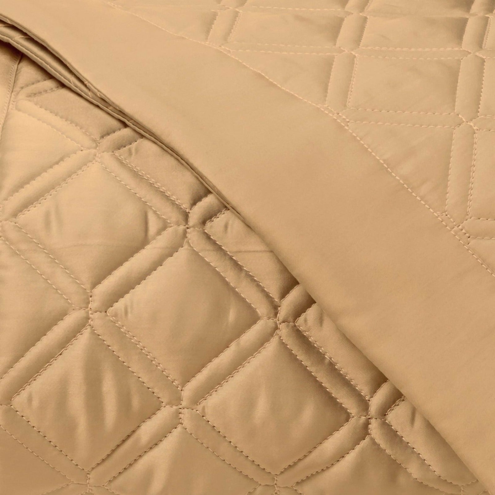 Home Treasures Renaissance Quilted Bedding Gold Fine Linens