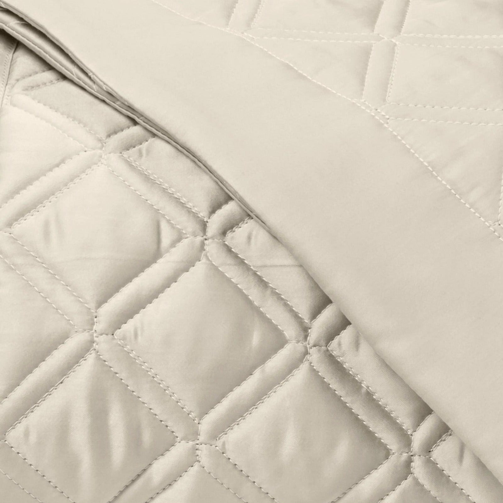 Home Treasures Renaissance Quilted Bedding Khaki Fine Linens