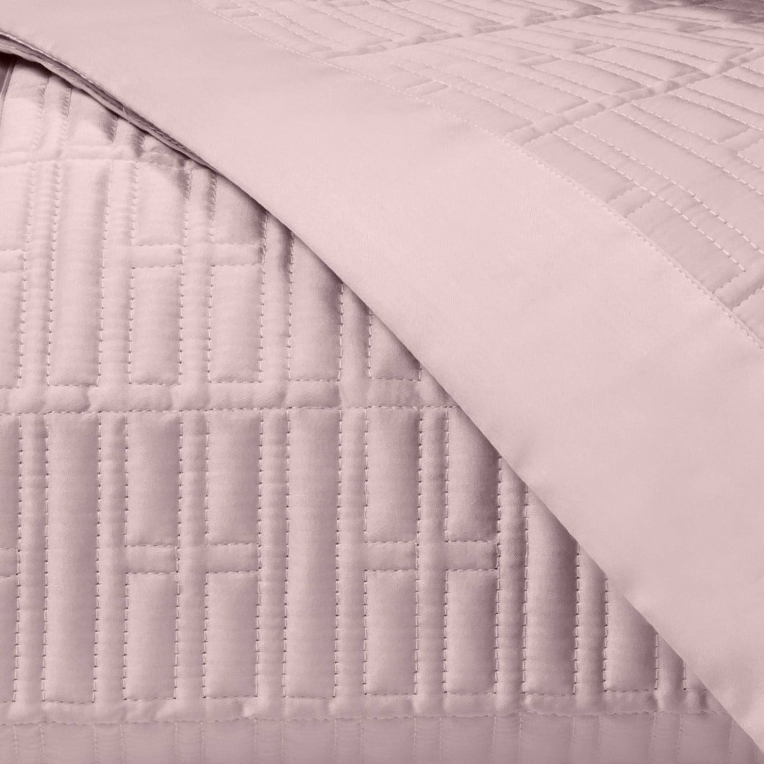 Home Treasures Sydney Pattern Quilted Bedding Incenso Lavender Fine Linens