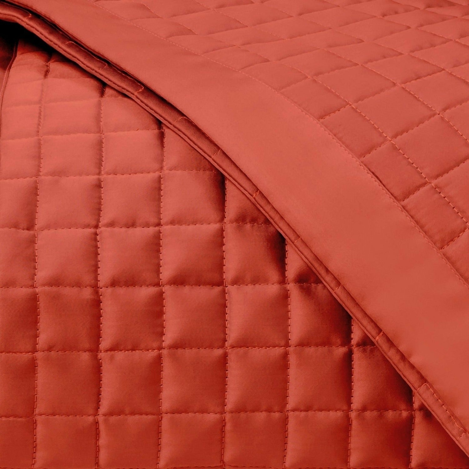 Home Treasures Time Square Pattern Quilted Bedding Lobster Fine Linens