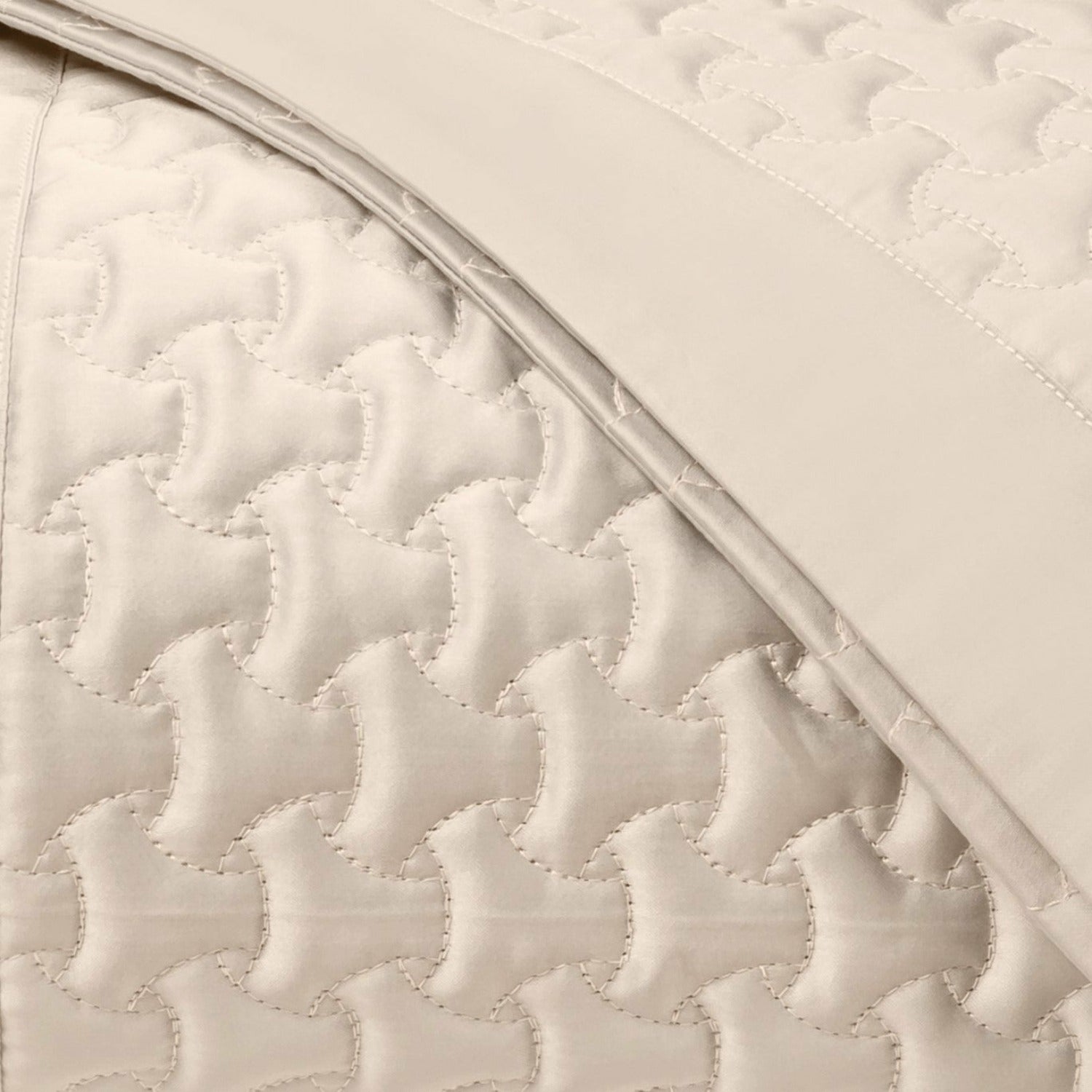 Home Treasures Trinity Quilted Bedding Caramel Fine Linens