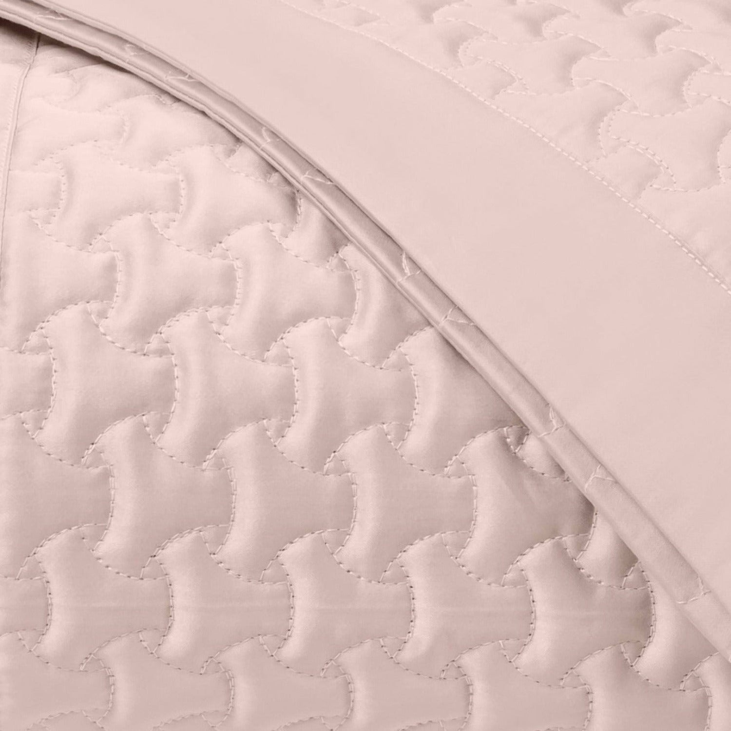 Home Treasures Trinity Quilted Bedding Light Pink Fine Linens