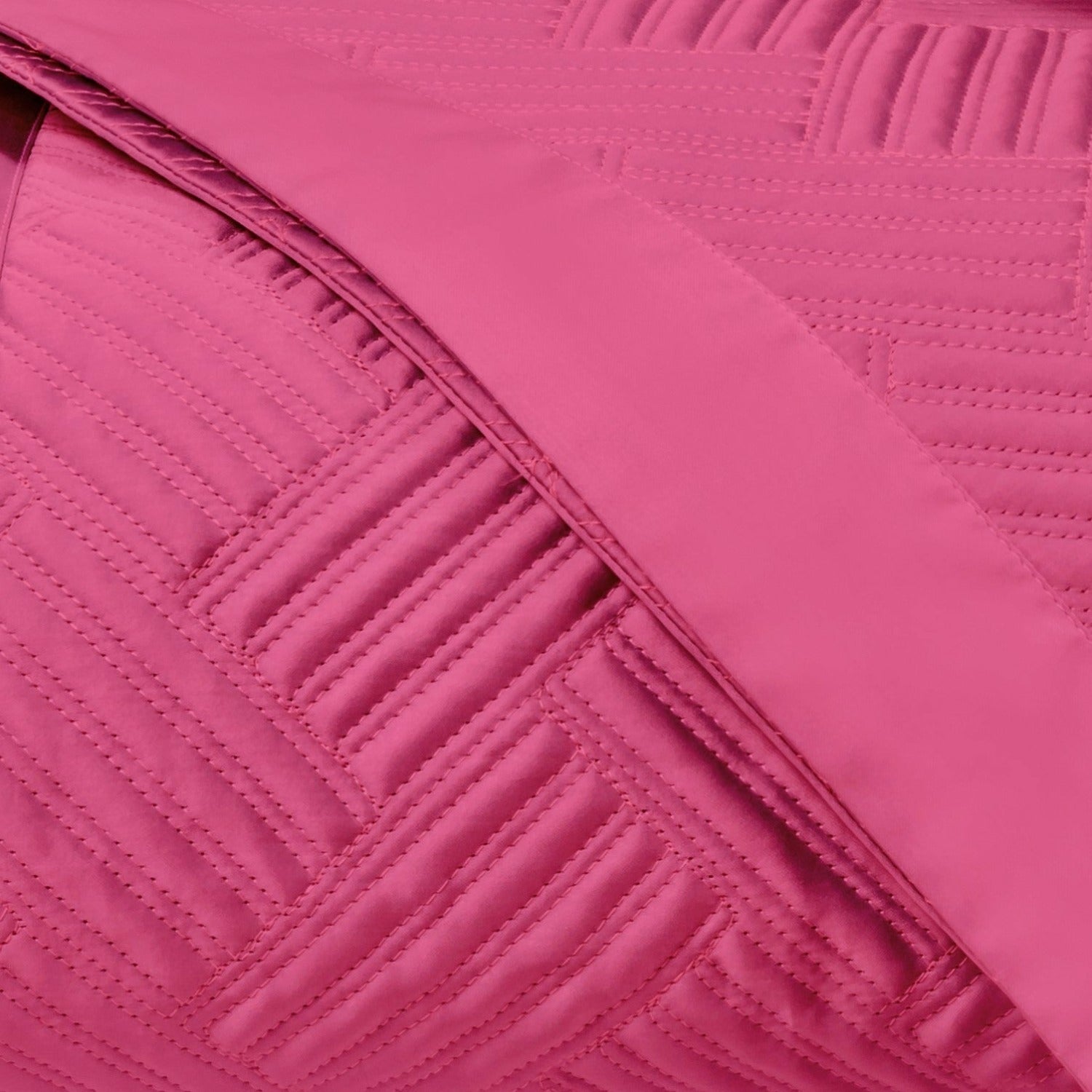 Home Treasures Twilight Quilted Bedding Bright Pink Fine Linens