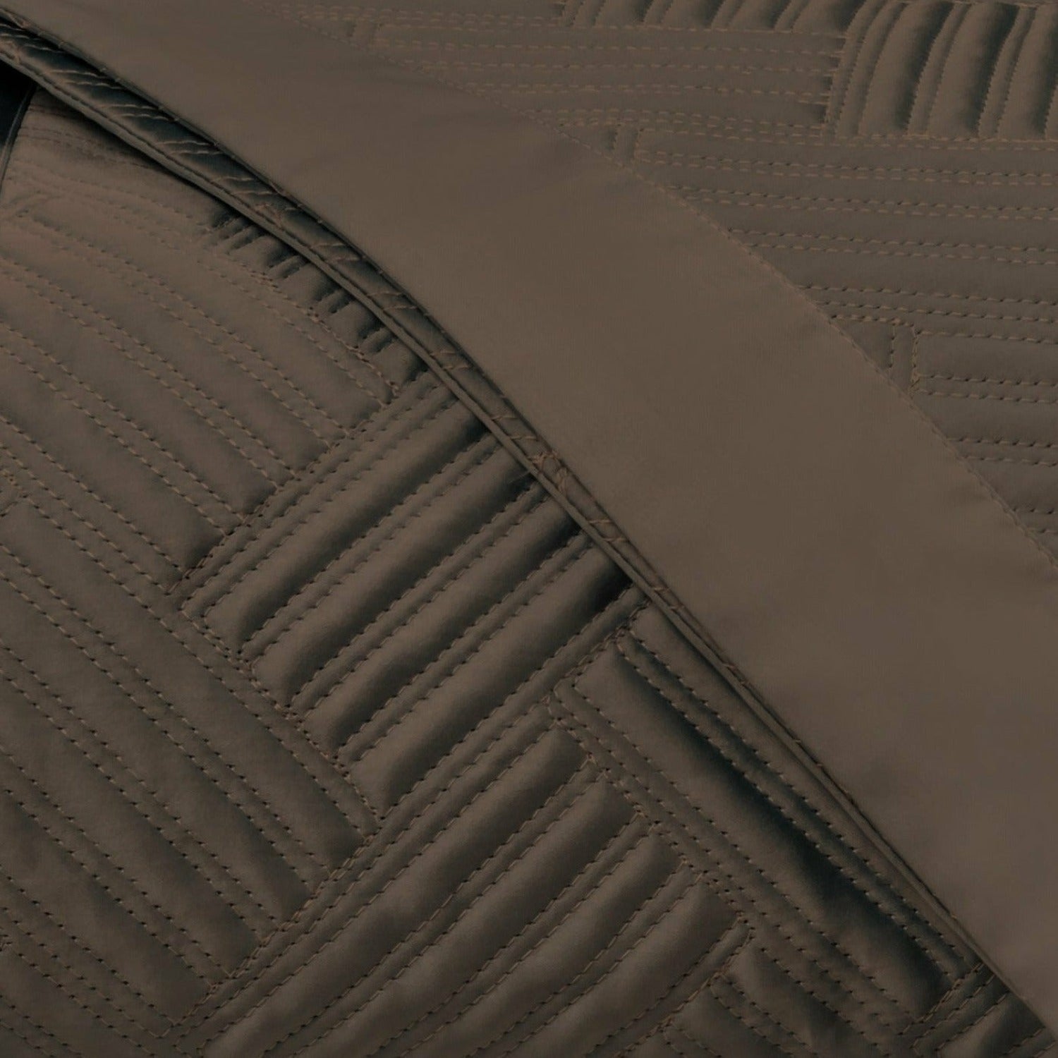 Home Treasures Twilight Quilted Bedding Chocolate Fine Linens