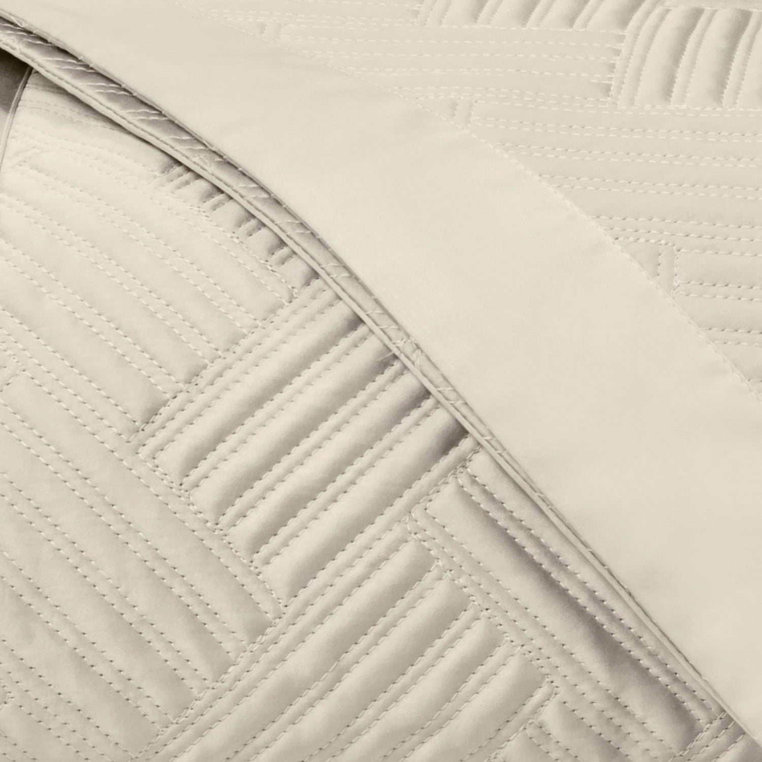 Home Treasures Twilight Quilted Bedding Khaki Fine Linens