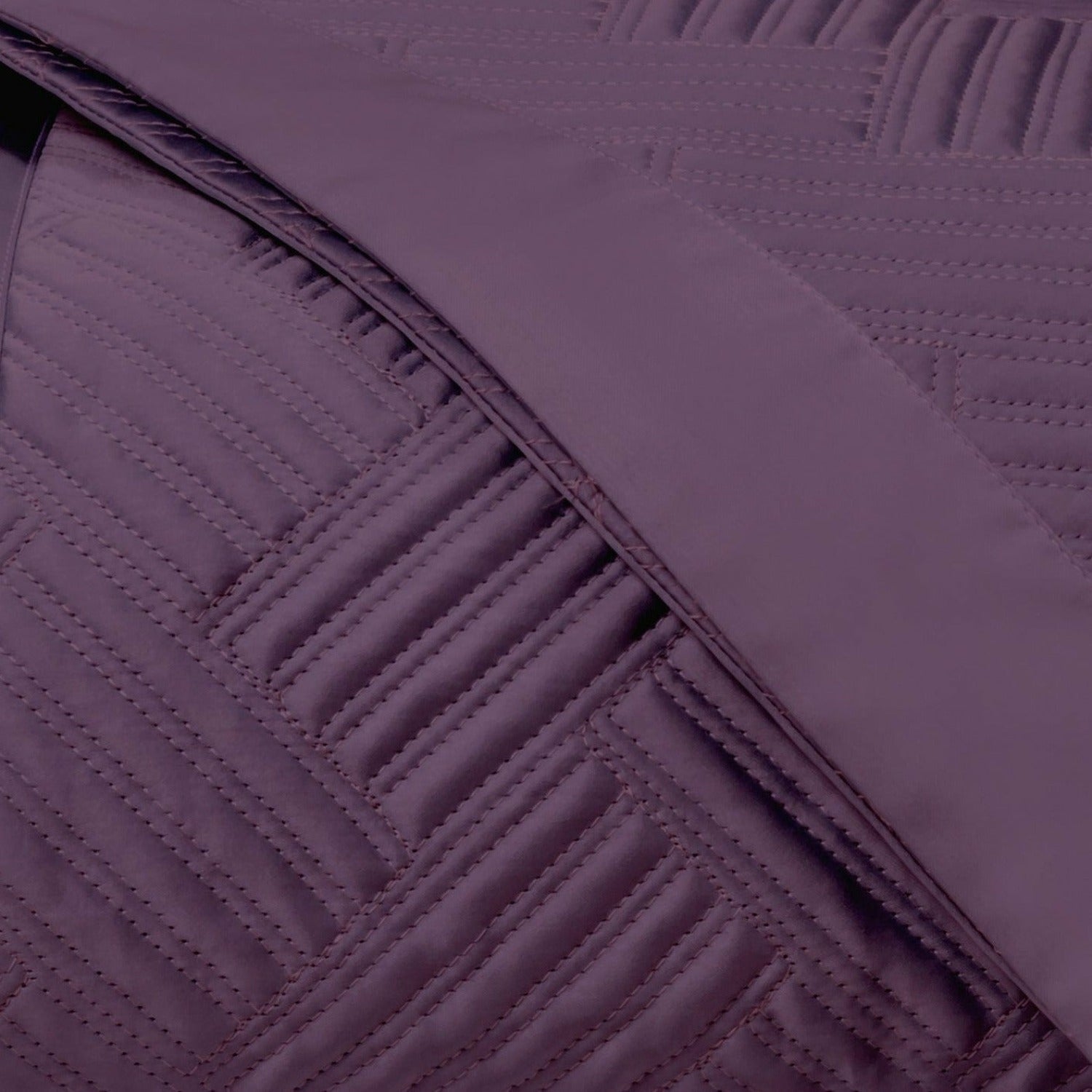 Home Treasures Twilight Quilted Bedding Purple Fine Linens