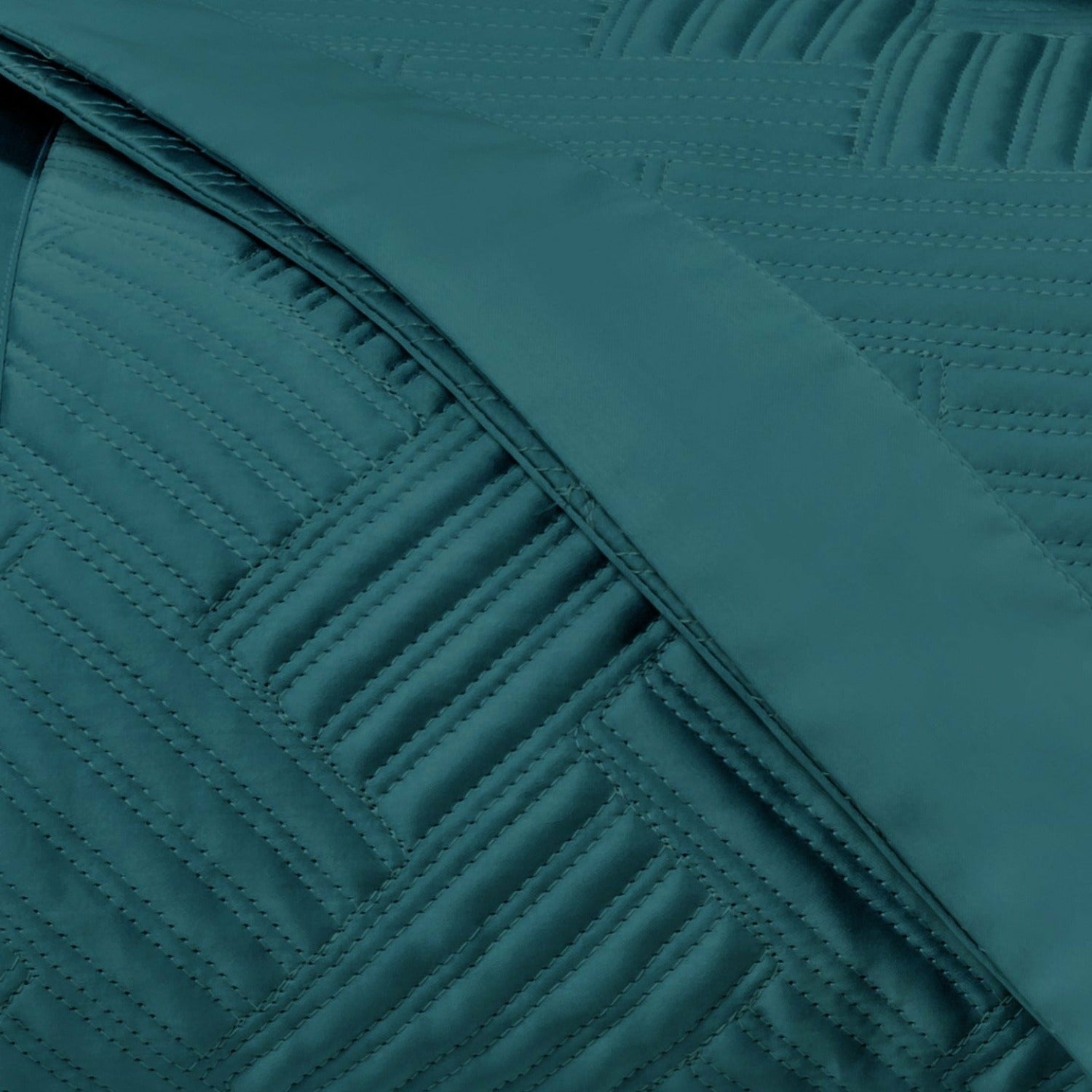 Home Treasures Twilight Quilted Bedding Teal Fine Linens