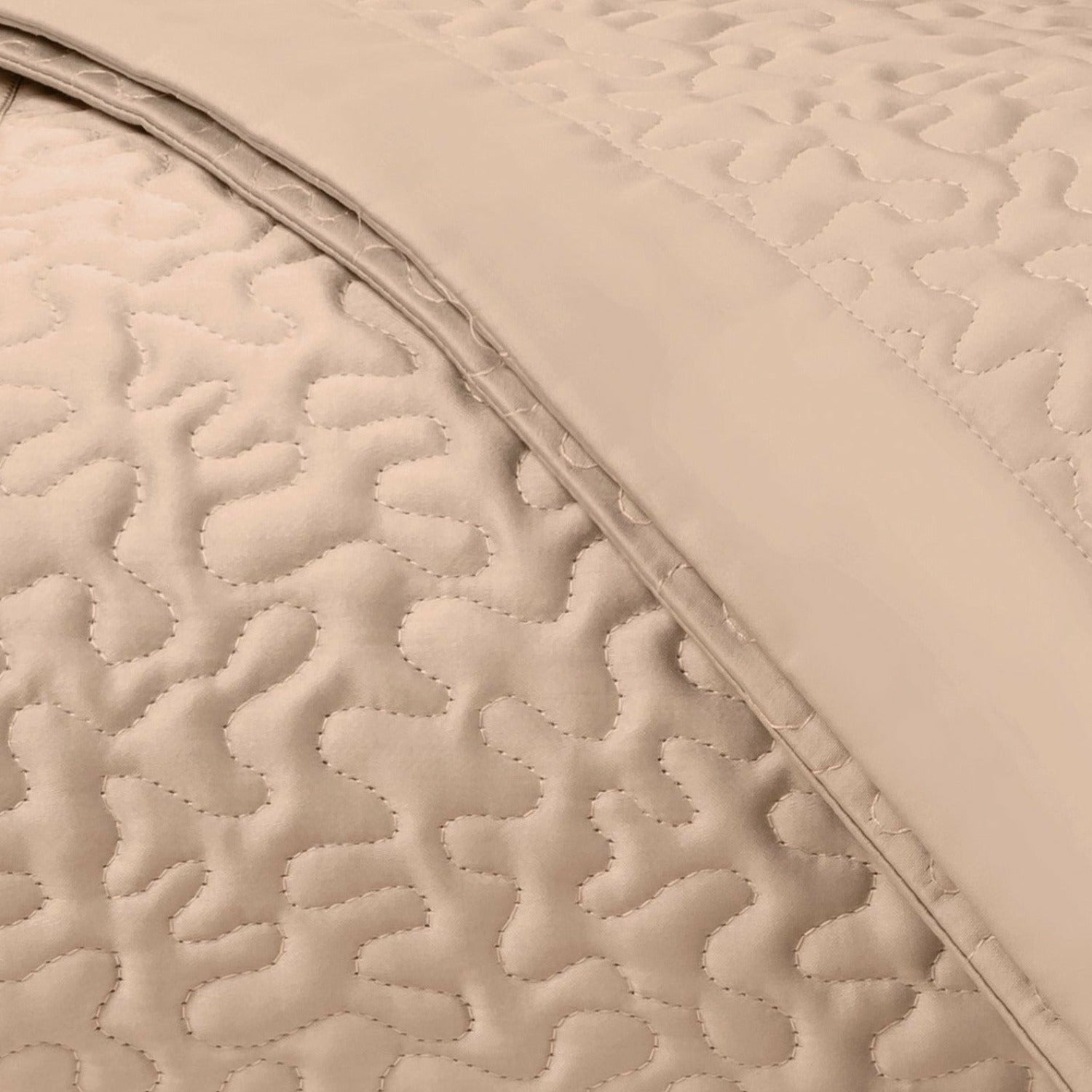 Home Treasures Vermicelli Quilted Bedding Blush Fine Linens