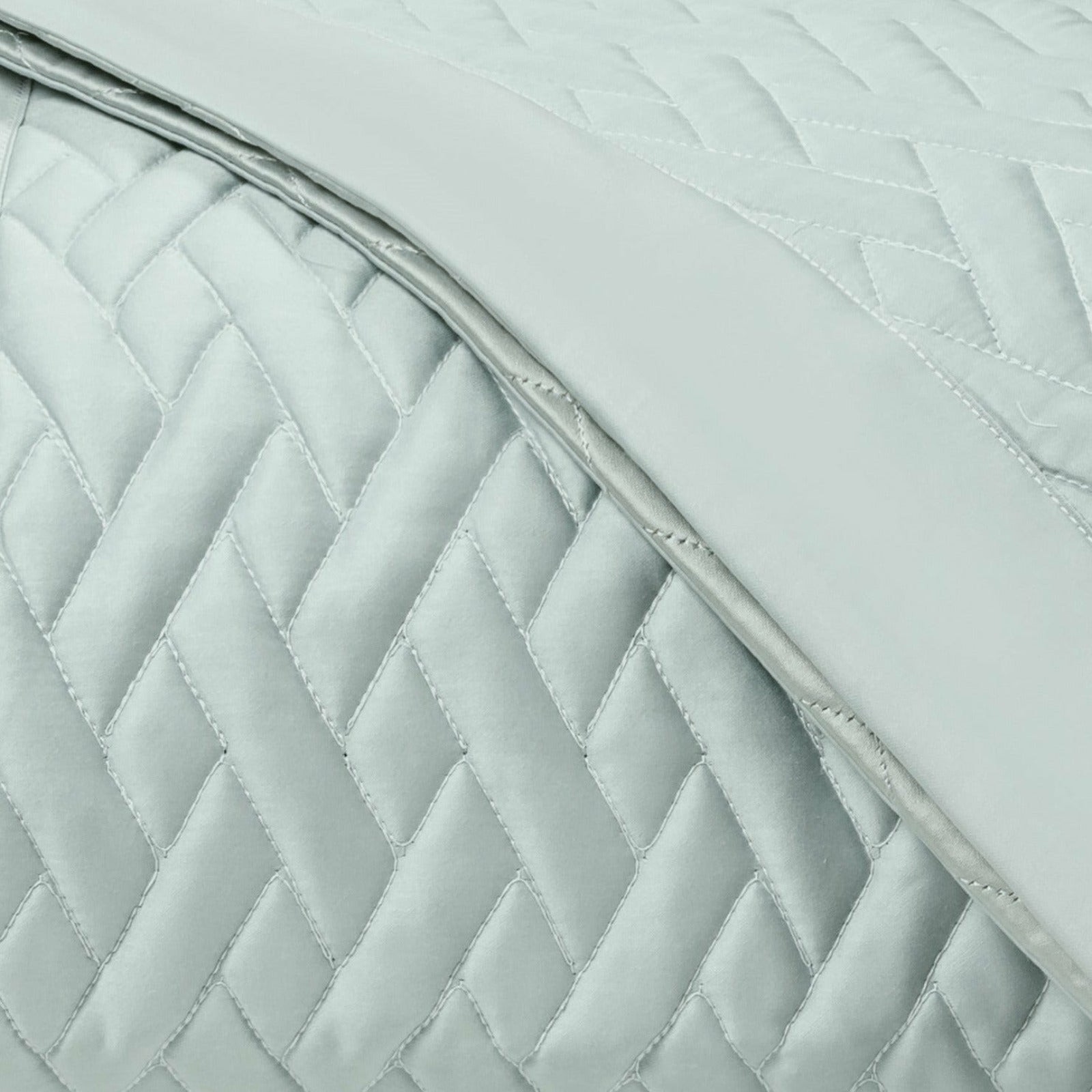 Home Treasures Viscaya Quilted Bedding Eucalipto Fine Linens