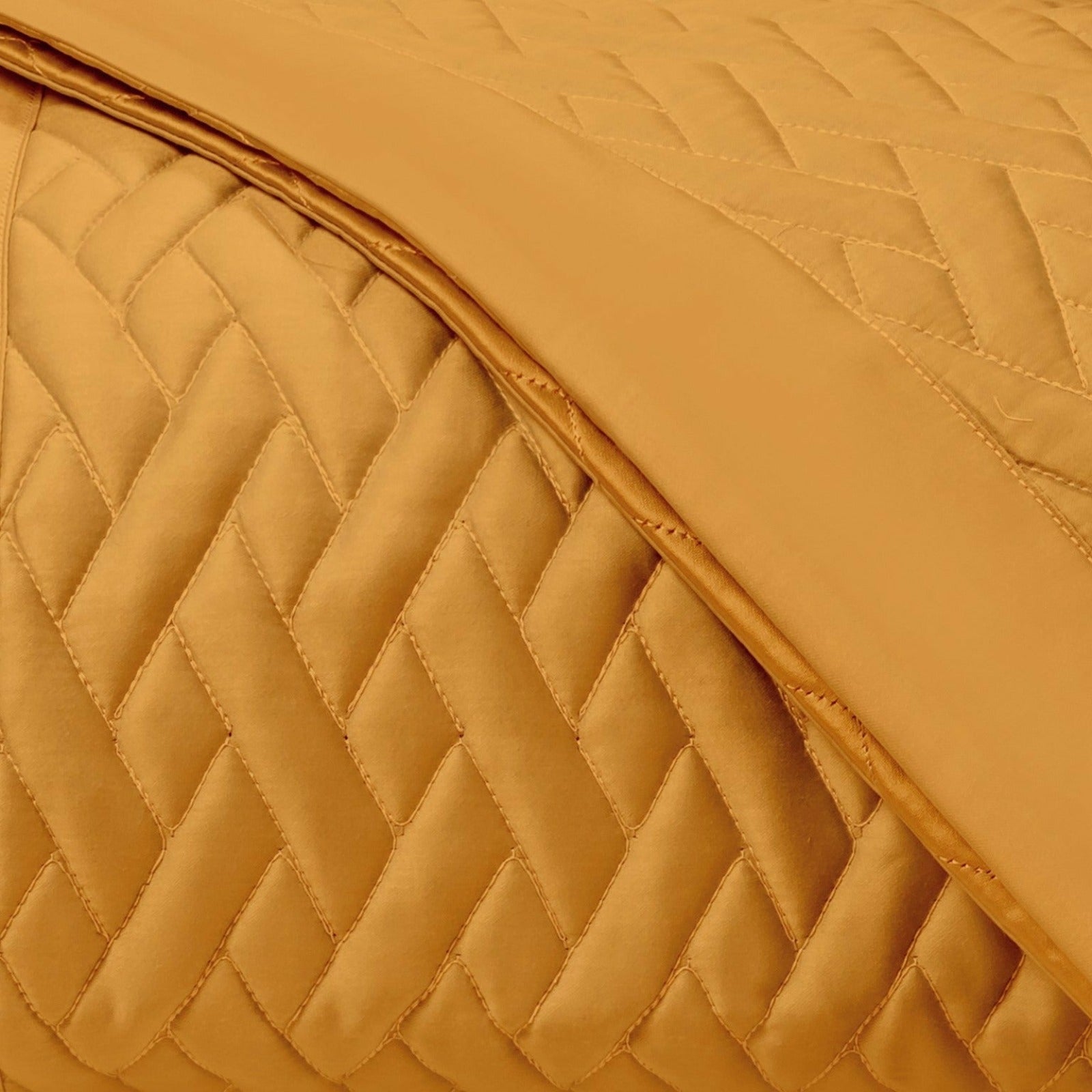 Home Treasures Viscaya Quilted Bedding Marigold Fine Linens