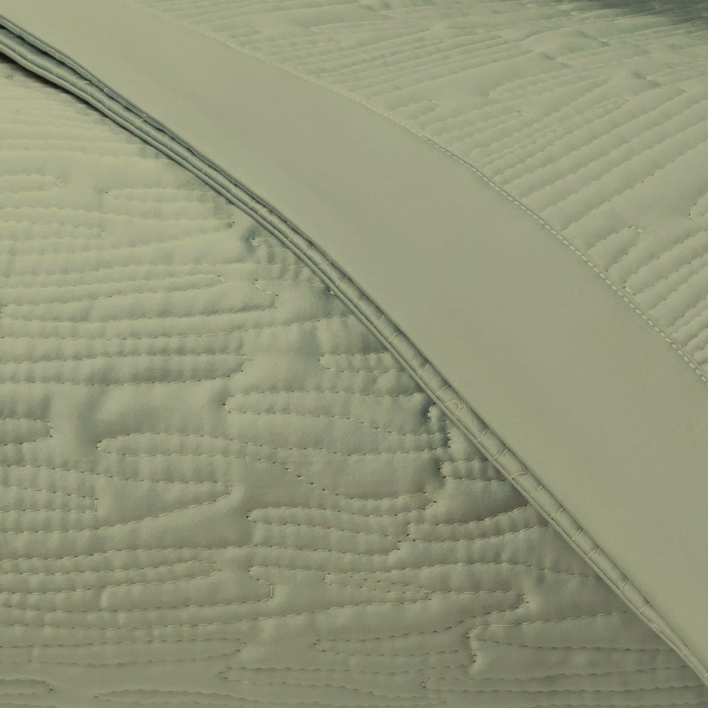 Home Treasures Wave Pattern Quilted Bedding Piana Fine Linens