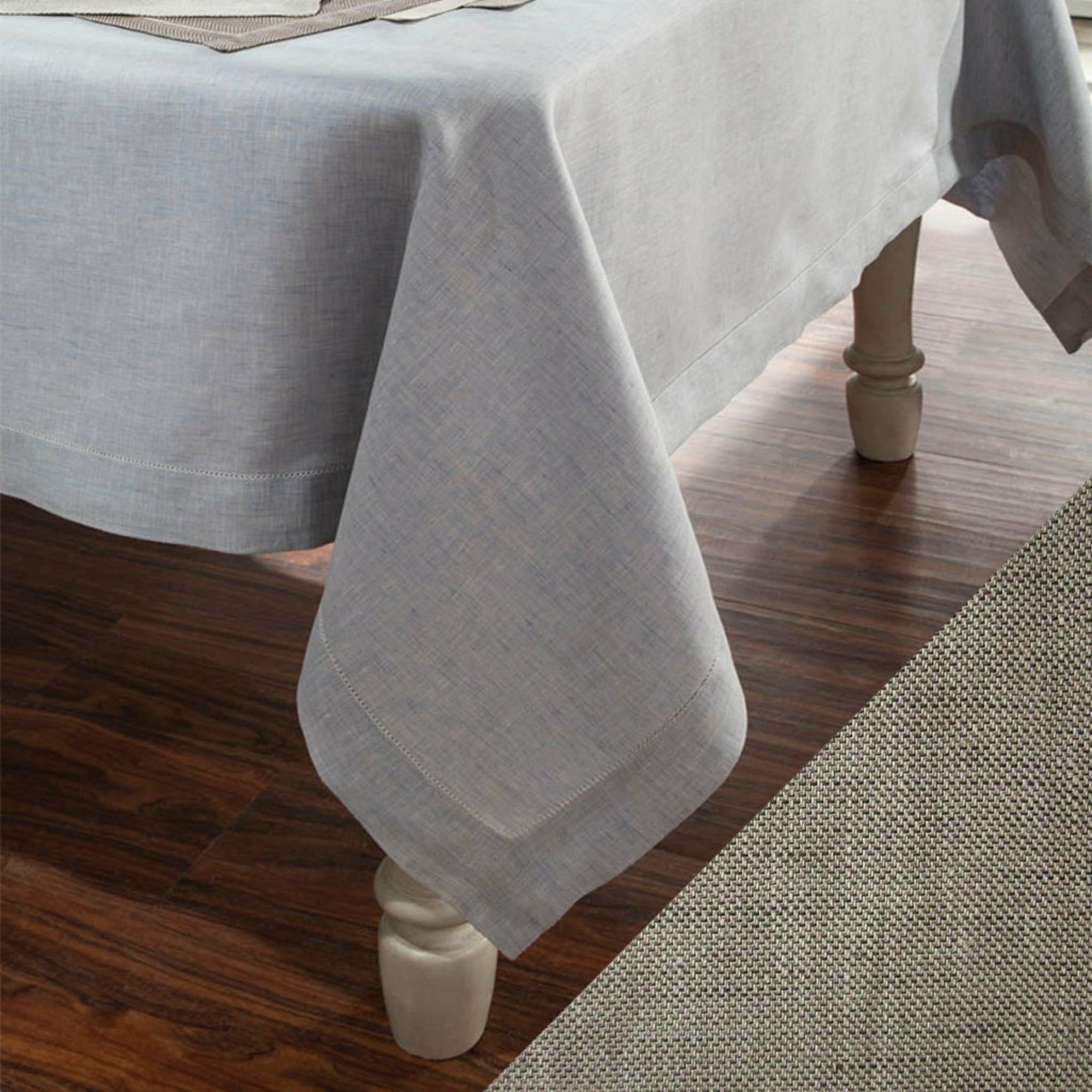 Home Treasures Zebra Table Fine Linens Taupe Solid