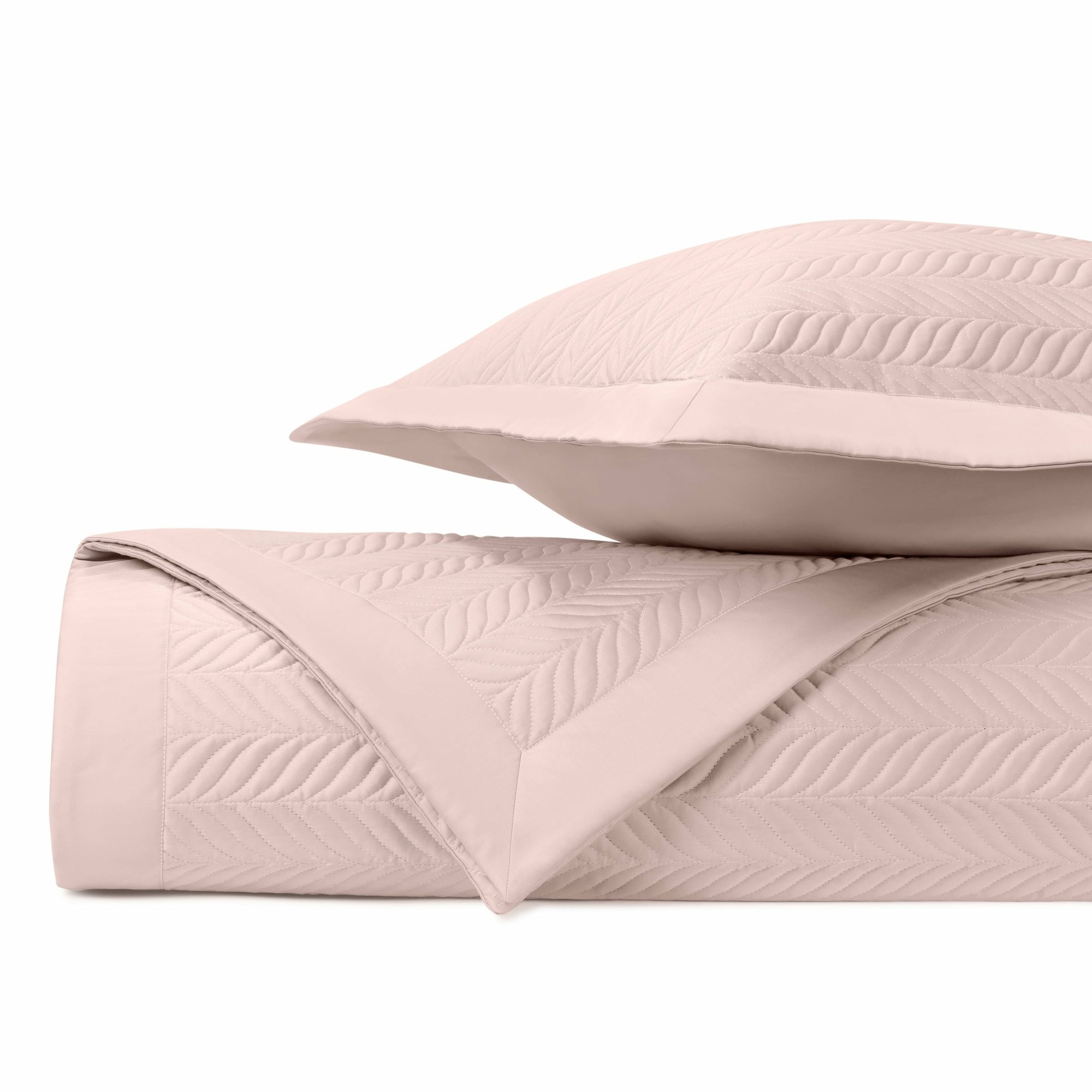 Home Treasures Zurich Quilted Bedding Light Pink Fine Linens