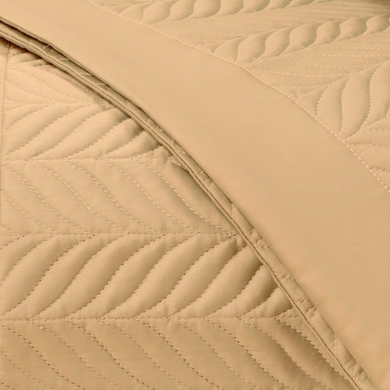 Home Treasures Zurich Quilted Bedding Gold Fine Linens