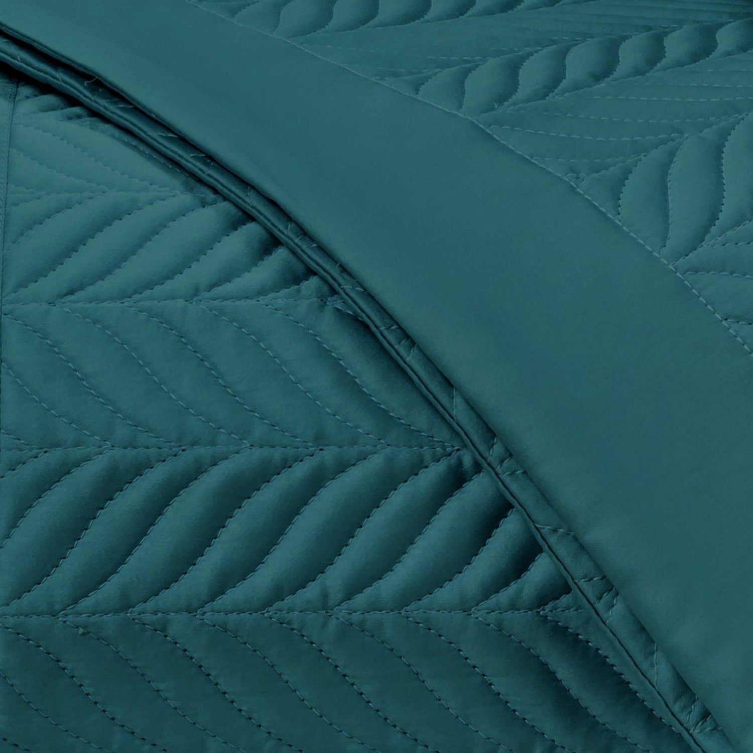 Home Treasures Zurich Quilted Bedding Teal Fine Linens