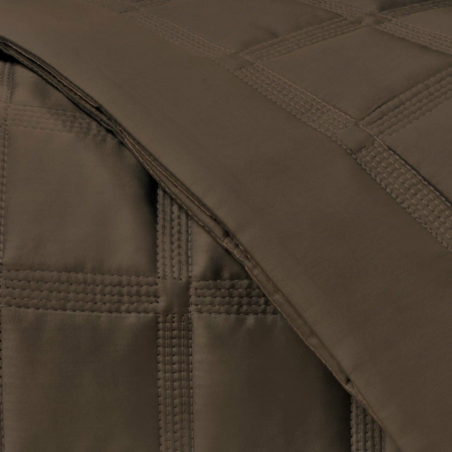 Home Treasures Athens Quilted Bedding Fine Linens Chocolate