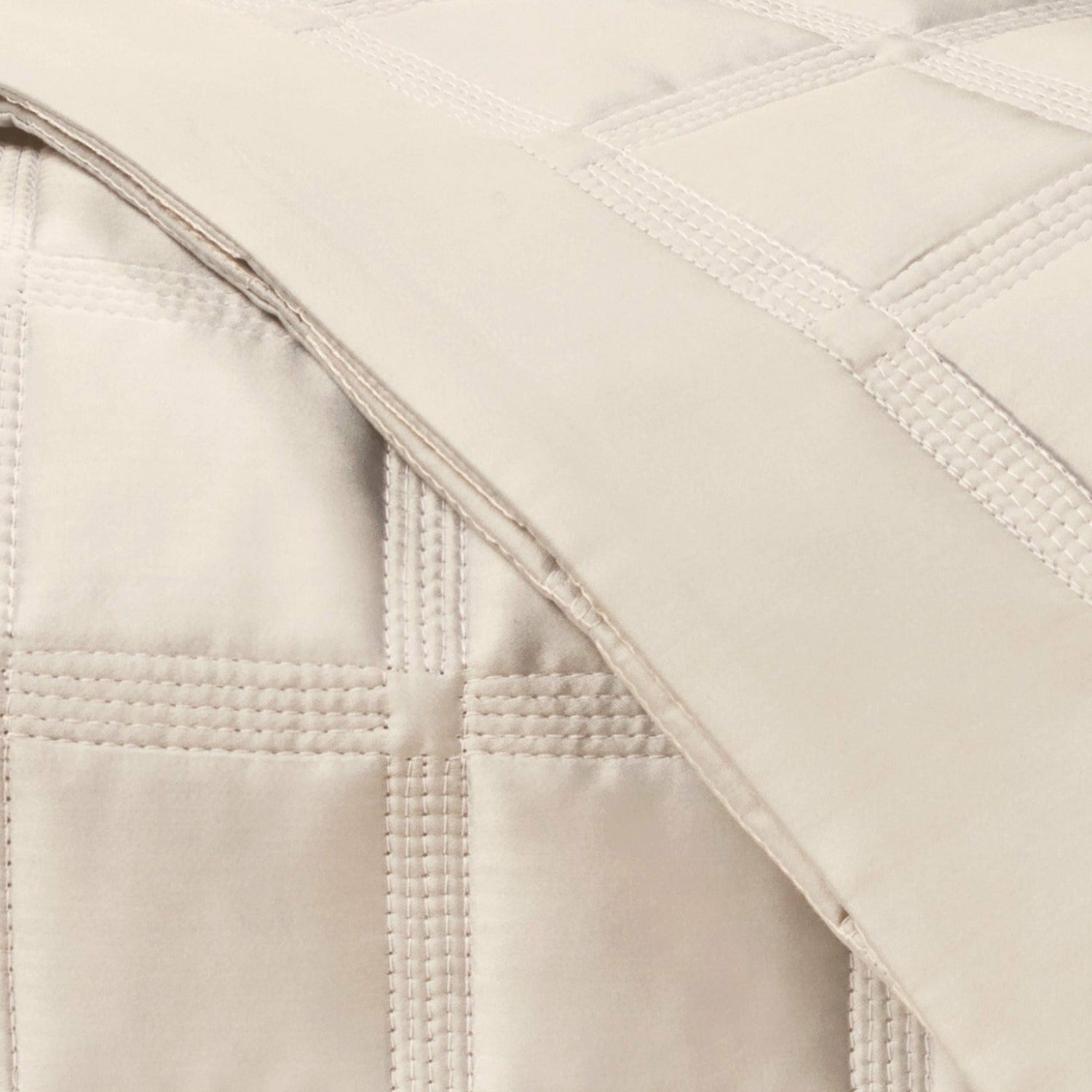 Home Treasures Athens Quilted Bedding Fine Linens Ecru