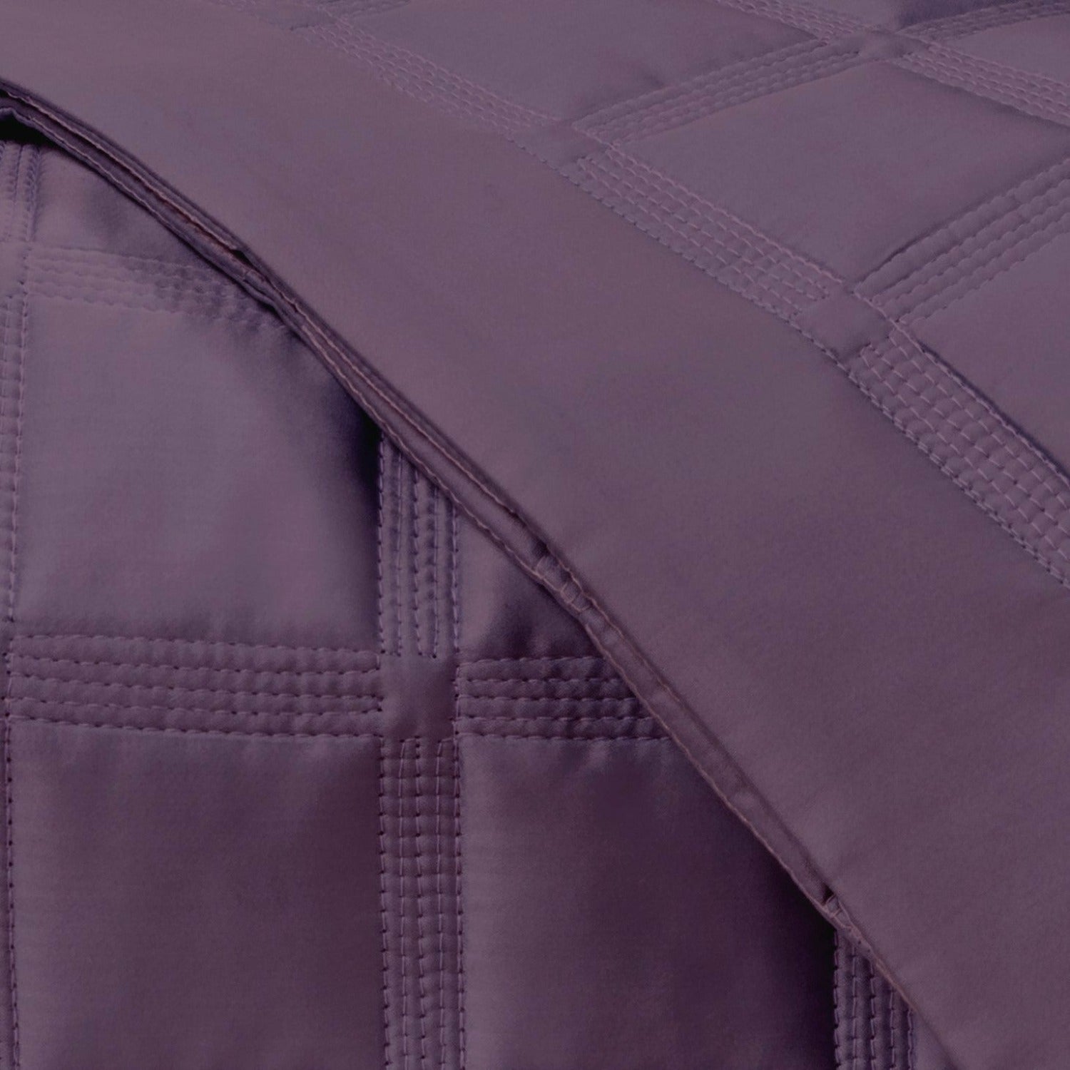 Home Treasures Athens Quilted Bedding Fine Linens Purple