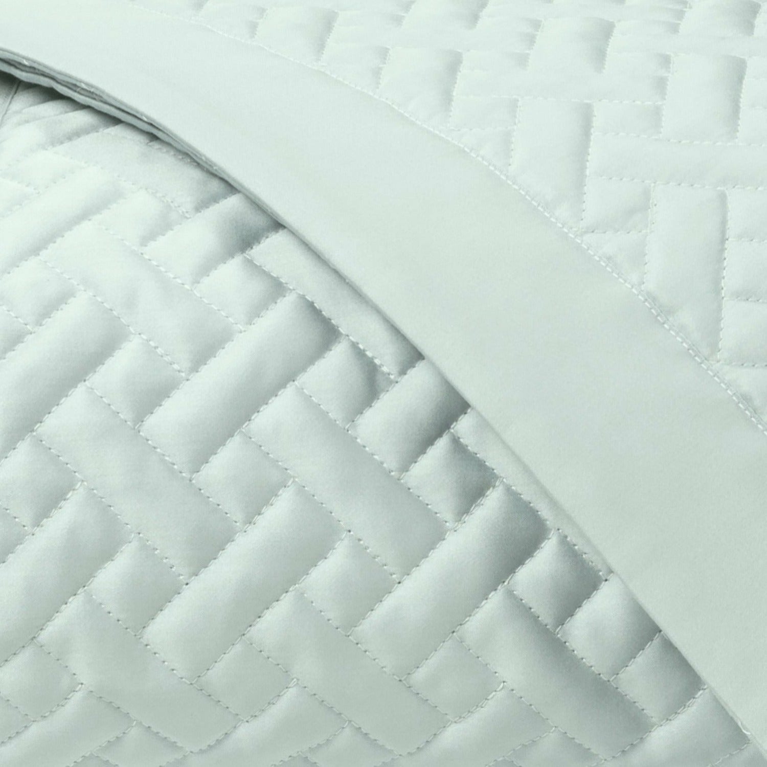 Home Treasures Basketweave Quilted Bedding Fine Linens Eucalipto