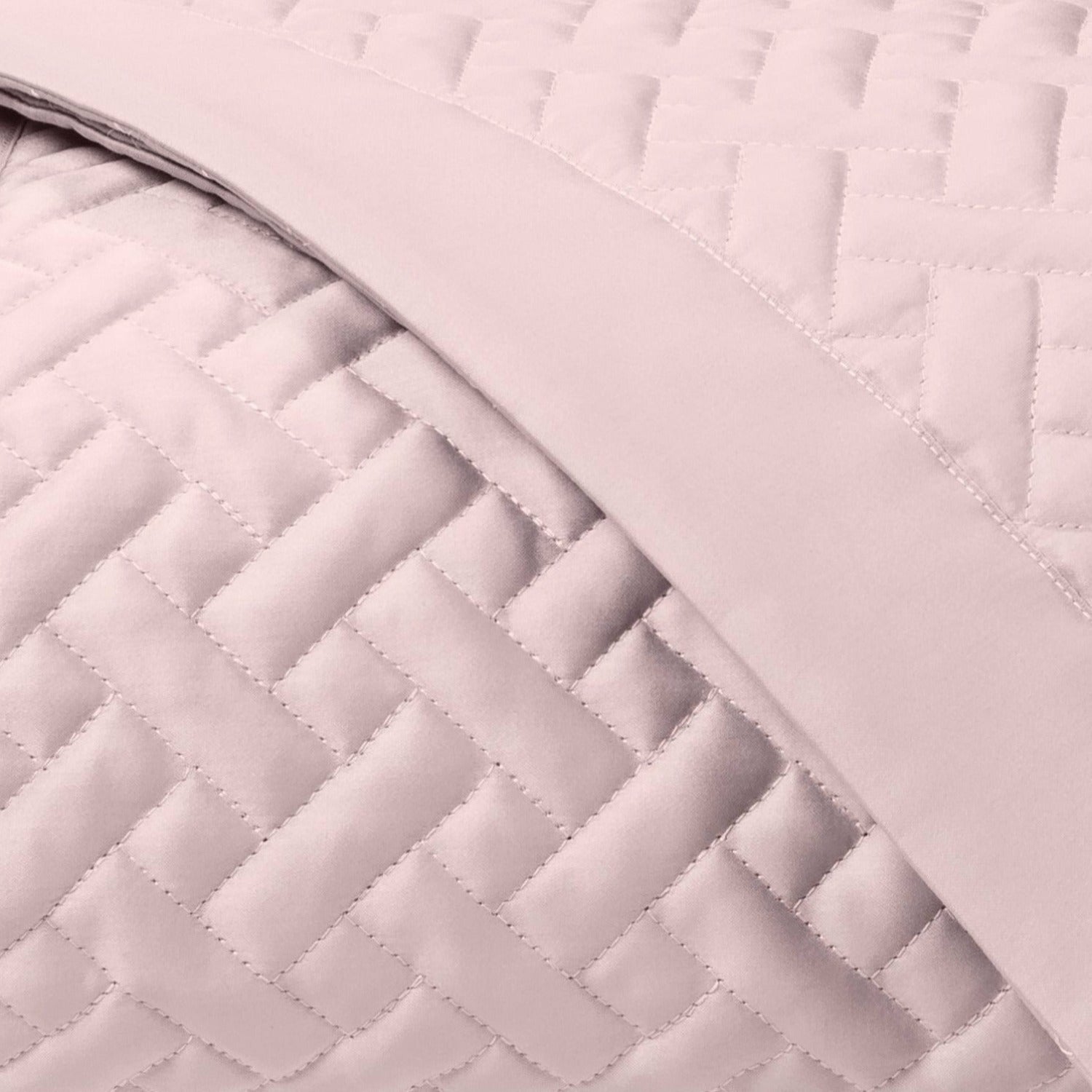 Home Treasures Basketweave Quilted Bedding Fine Linens Incenso Lavender