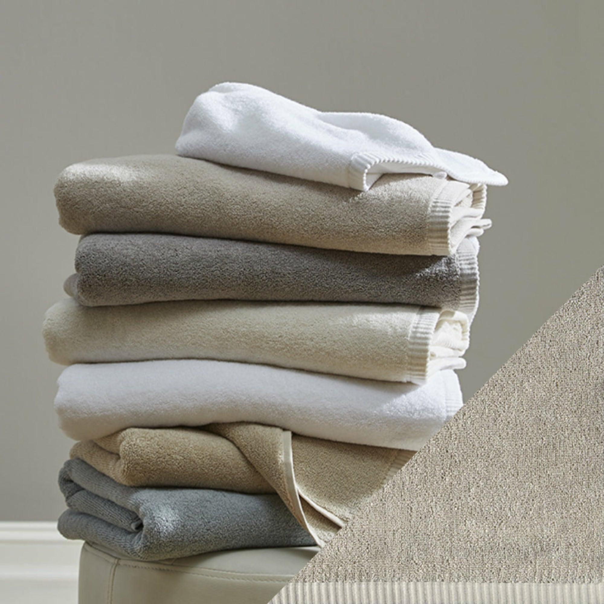 Home Treasures Riviera Bath Towel Sable Fine Linens