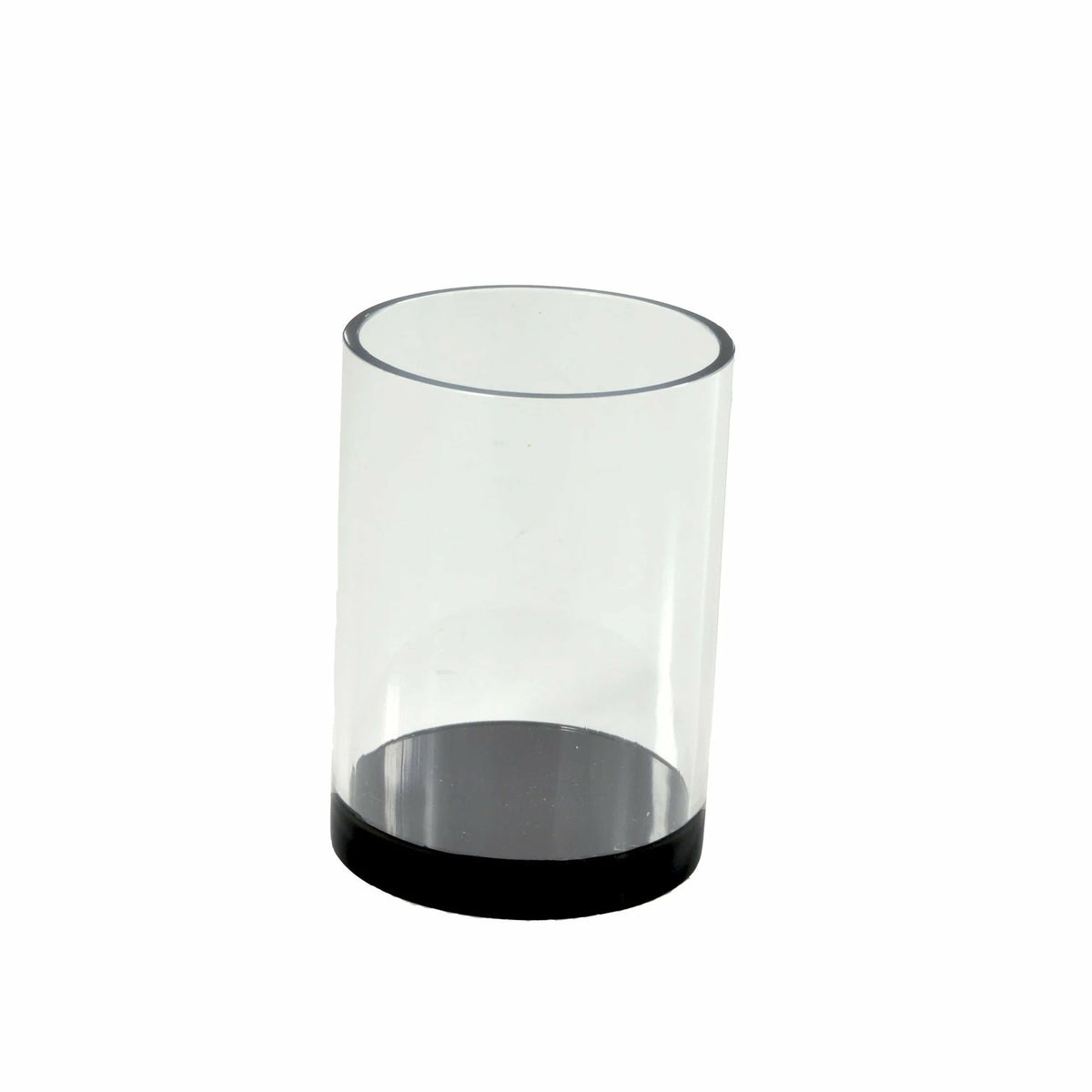 Mike and Ally Ice Lucite Bath Accessories Tumbler Black