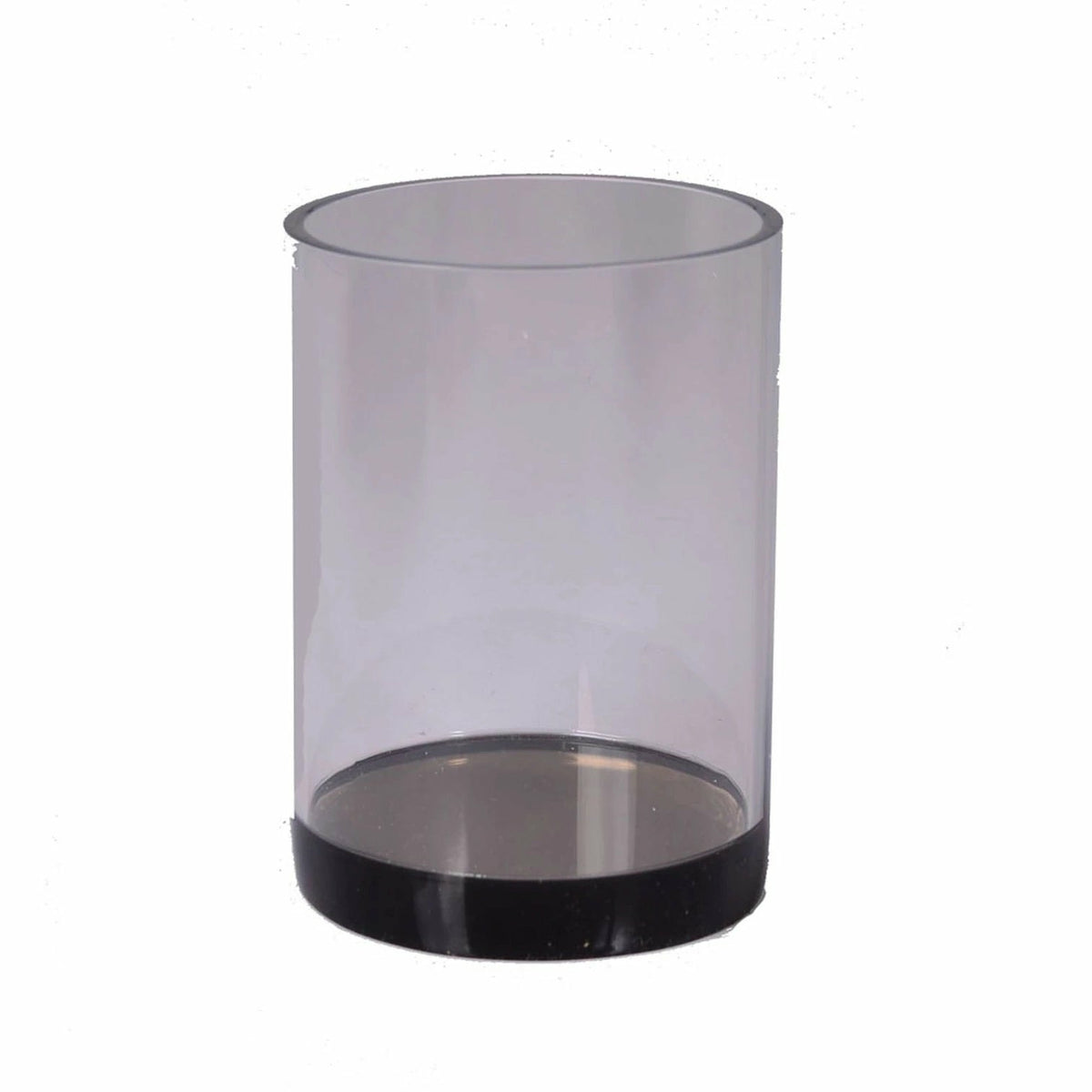 Mike and Ally Ice Lucite Bath Accessories Tumbler Smoke