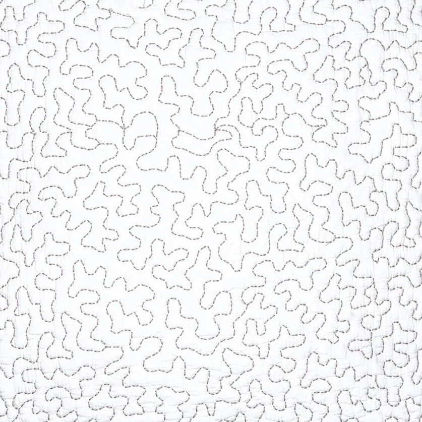 John Robshaw Running Stitch Quilts and Shams Lifestyle Sand Fine Linens