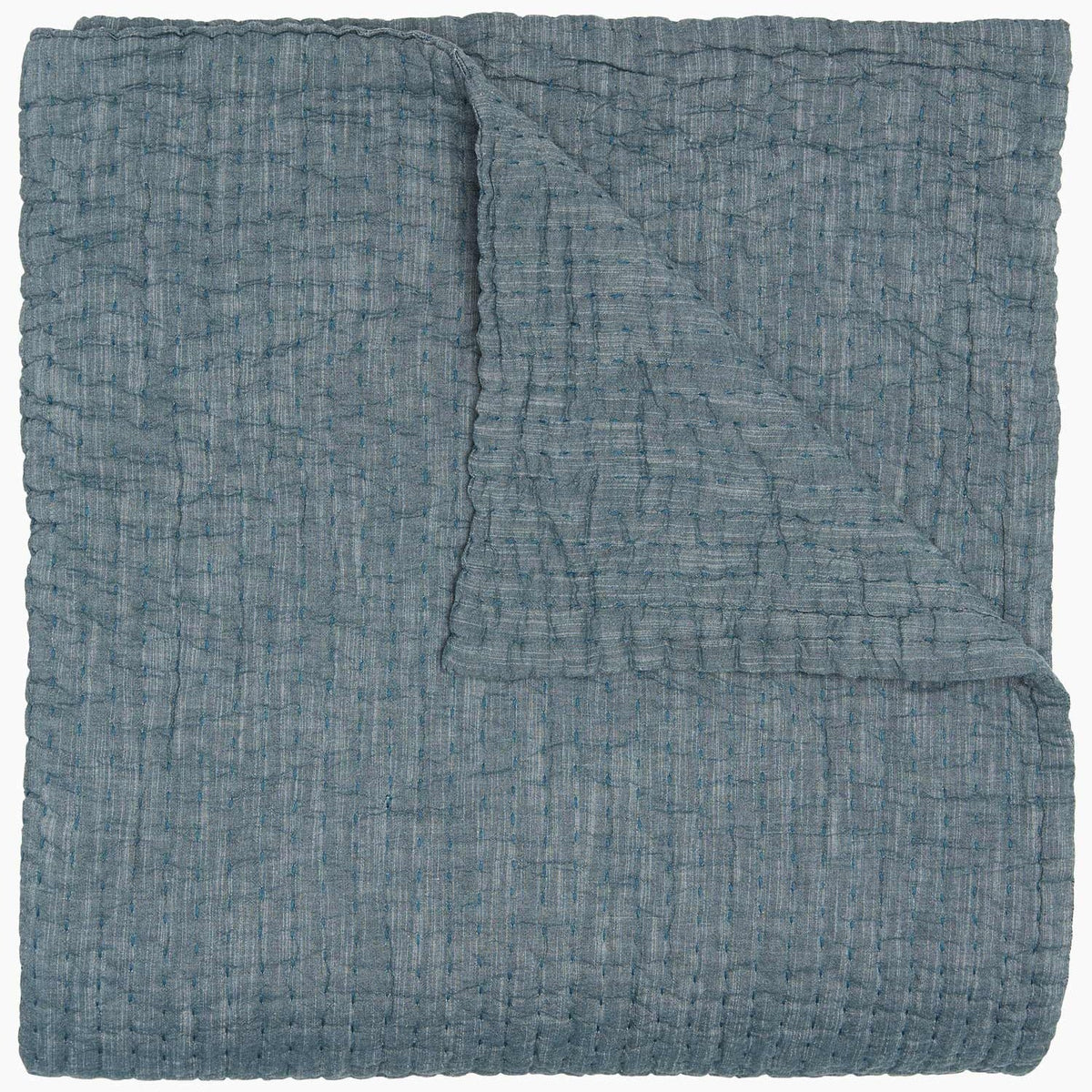 John Robshaw Vivada Quilts and Shams Coverlet Peacock Fine Linens