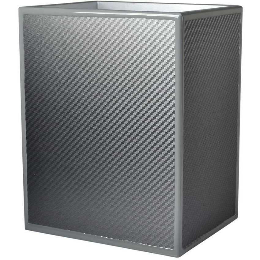 Mike and Ally Le Mans Bath Accessories Wastebasket Graphite