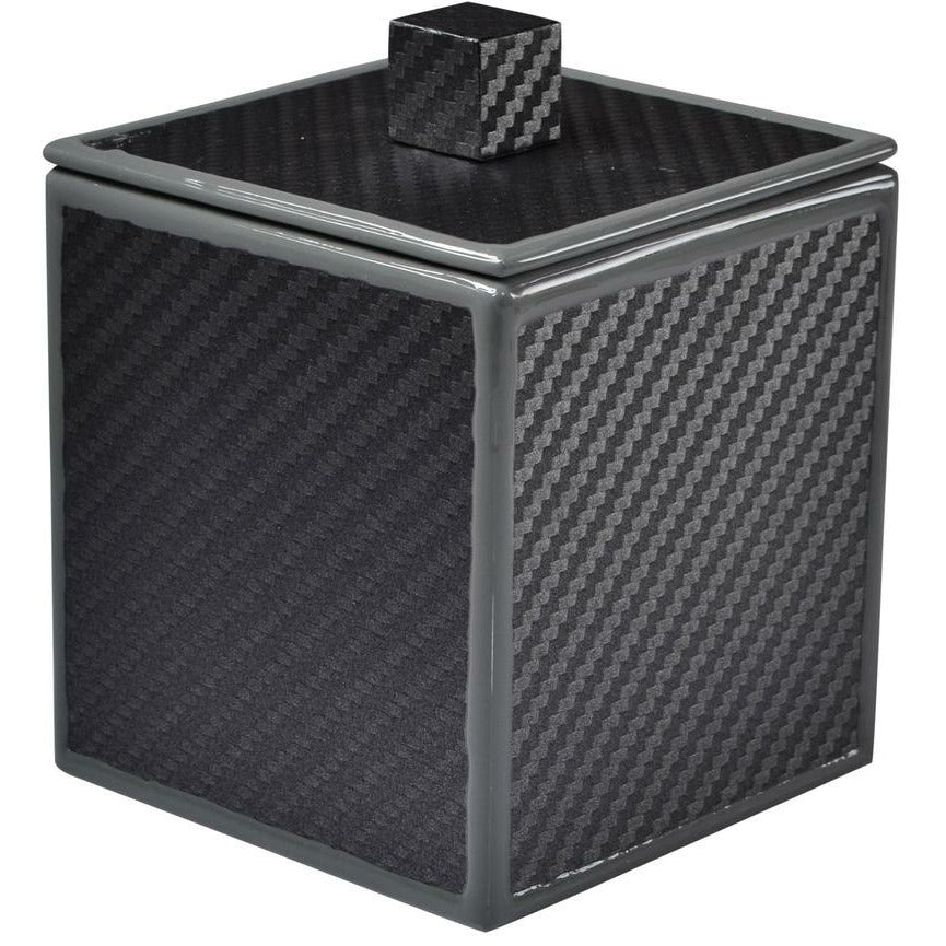 Mike and Ally Le Mans Bath Accessories Container Graphite
