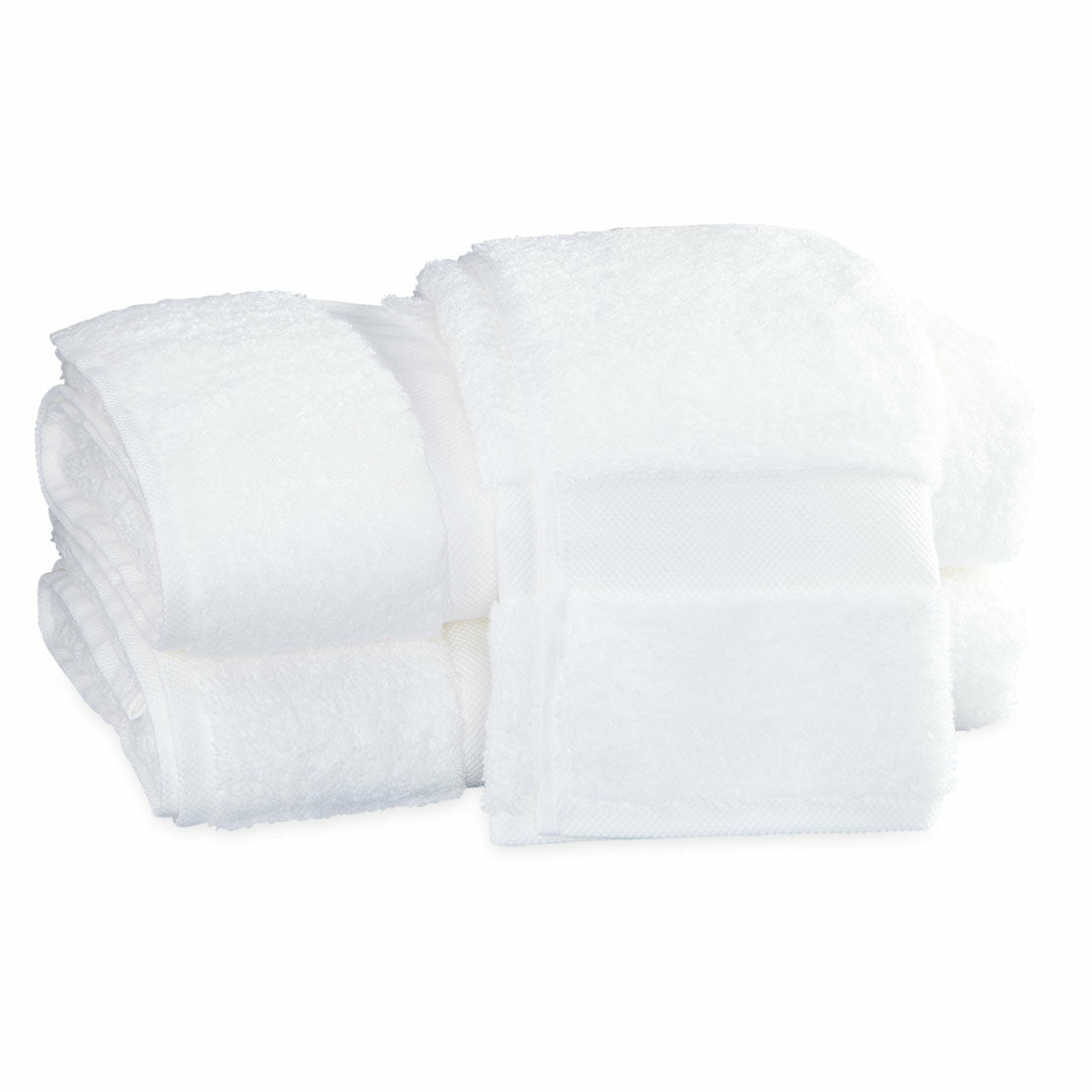 Matouk Lotus Bath Towels White Fine Linens