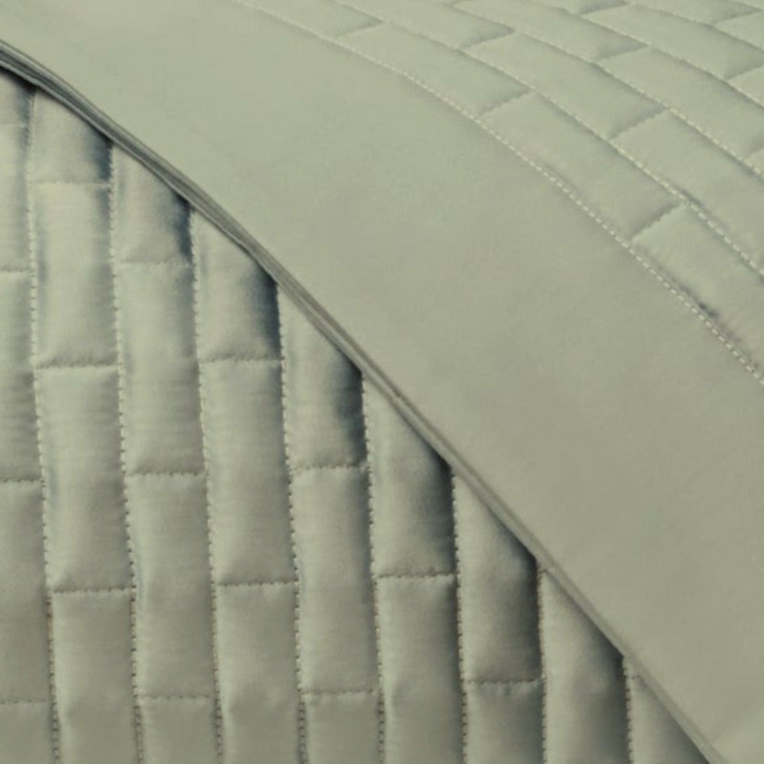 Home Treasures Mason Quilted Bedding Crystal Green Fine Linens