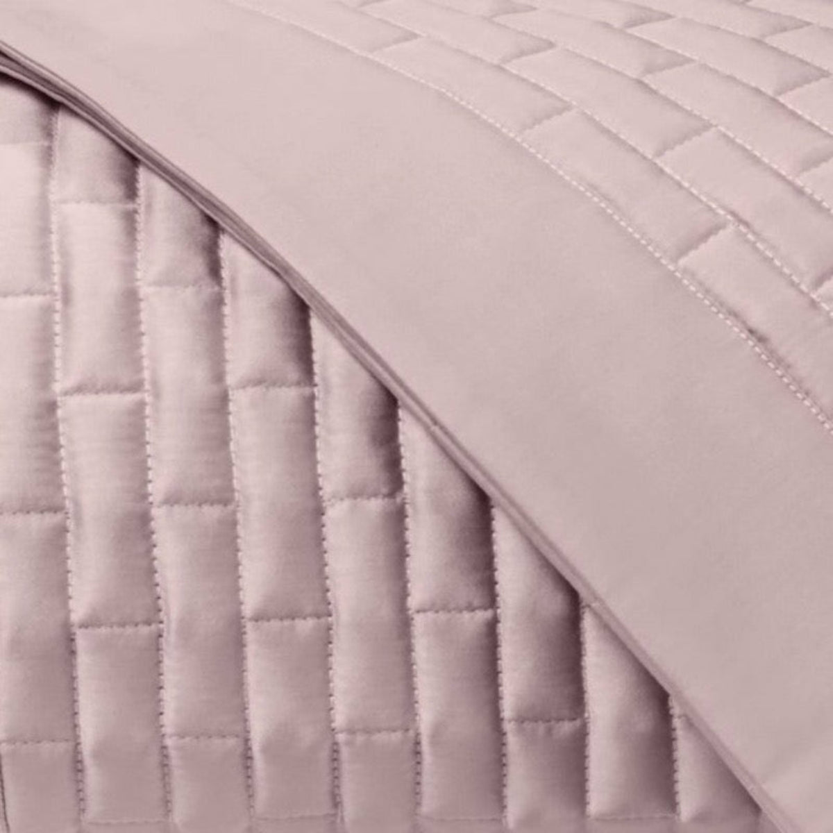 Home Treasures Mason Quilted Bedding Swatch Incenso Lavender Fine Linens