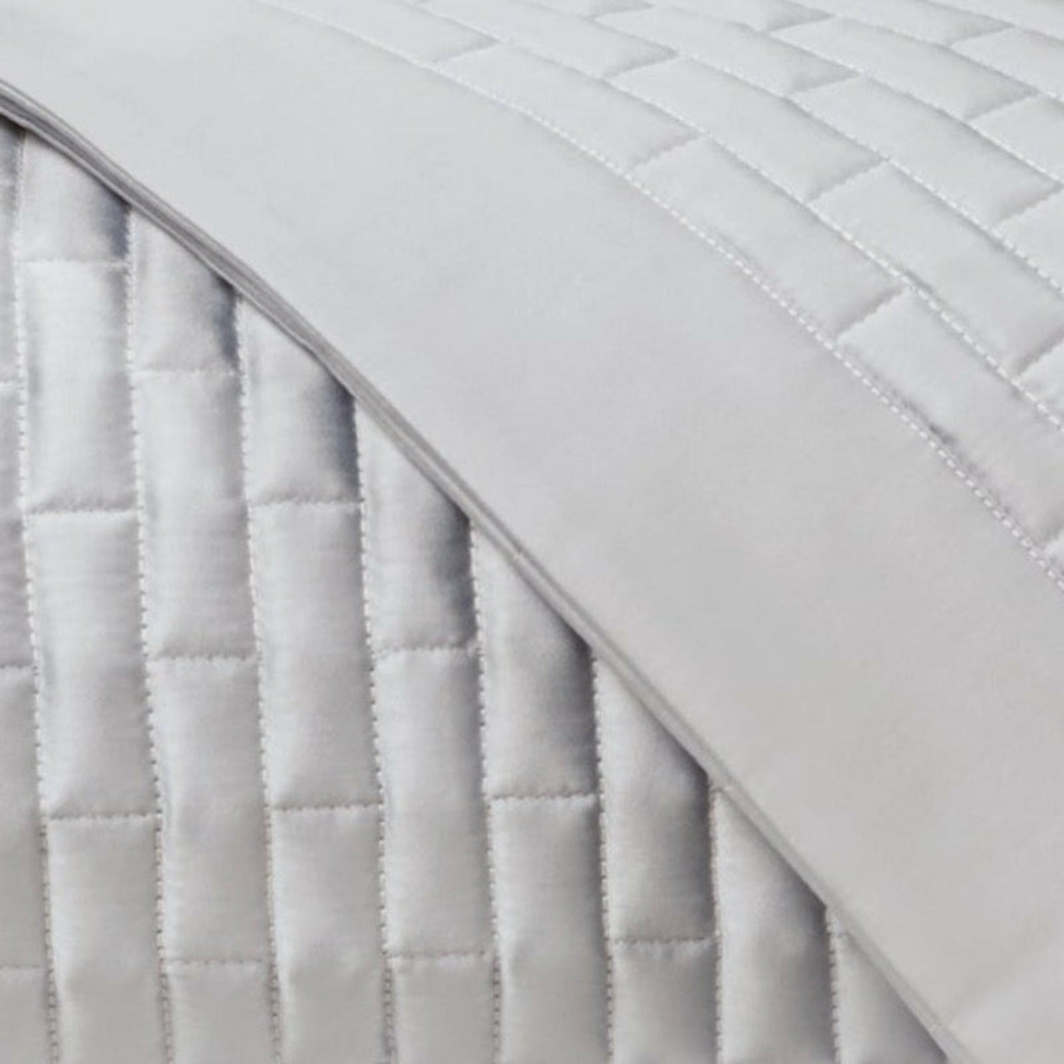 Home Treasures Mason Quilted Bedding Pebble Fine Linens