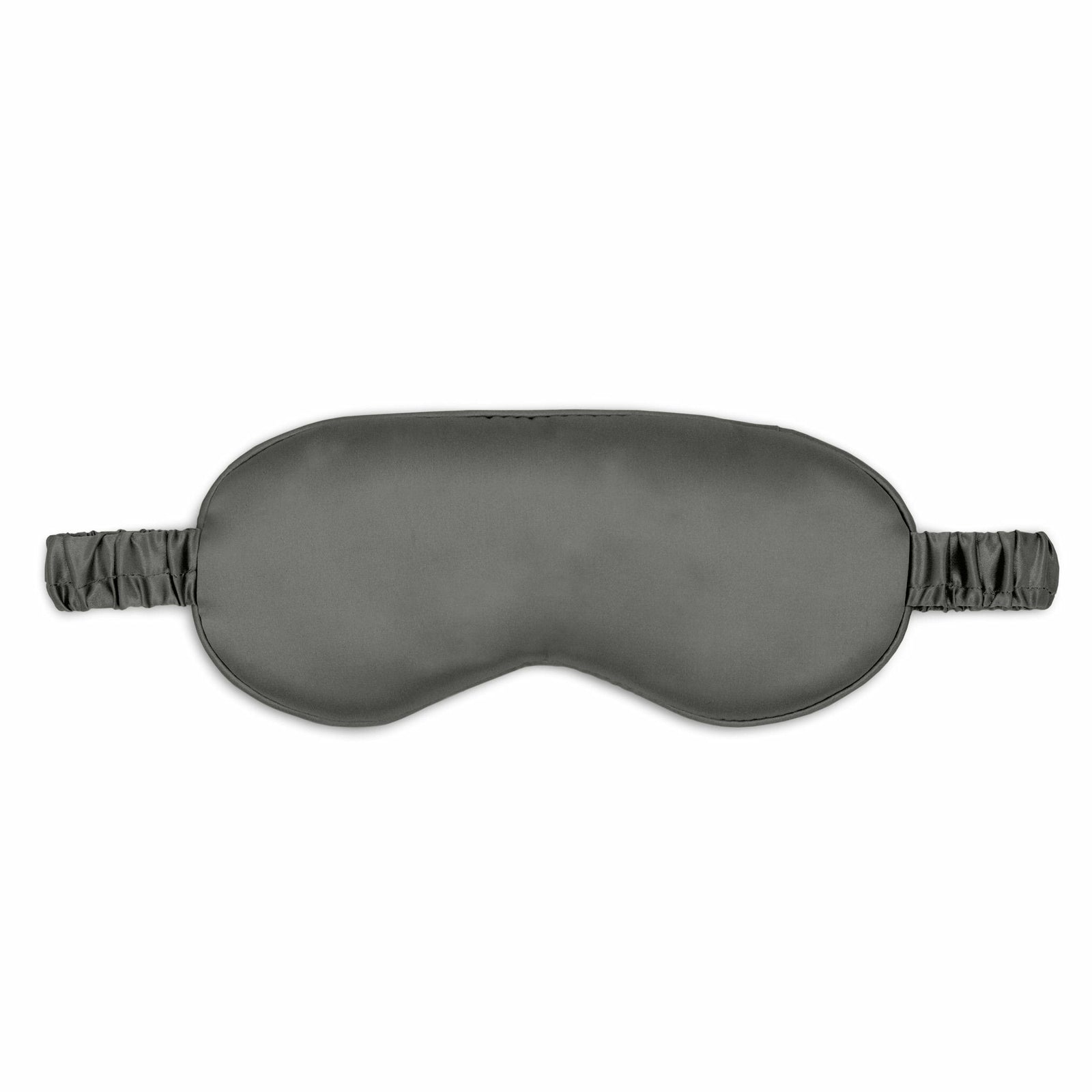 Mulberry Park Silks 22 Momme Silk Sleep Mask Gunmetal Fine Linens