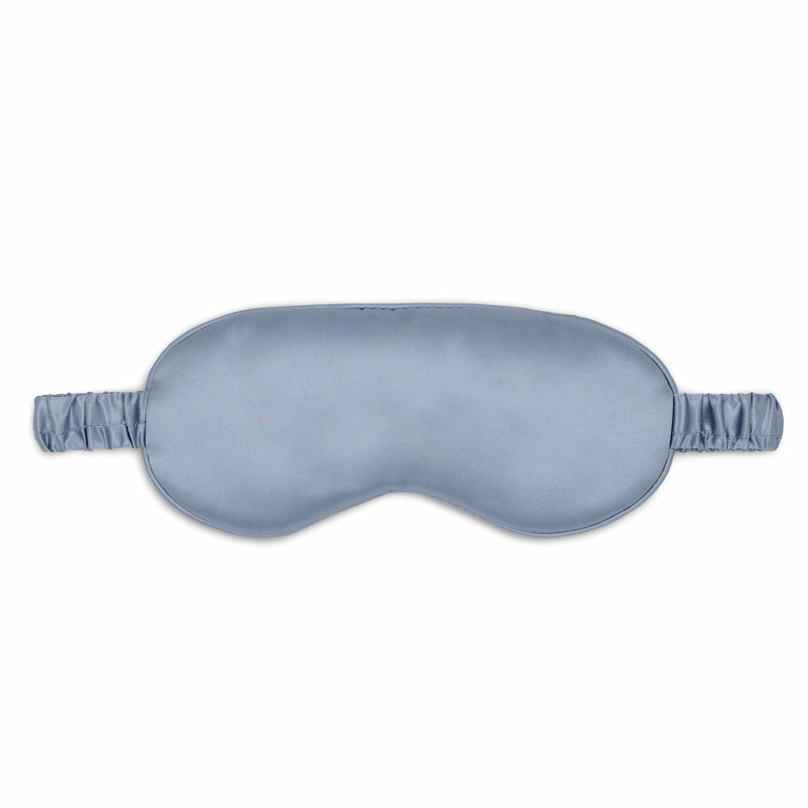 Mulberry Park Silks 22 Momme Silk Sleep Mask Steel Blue Fine Linens