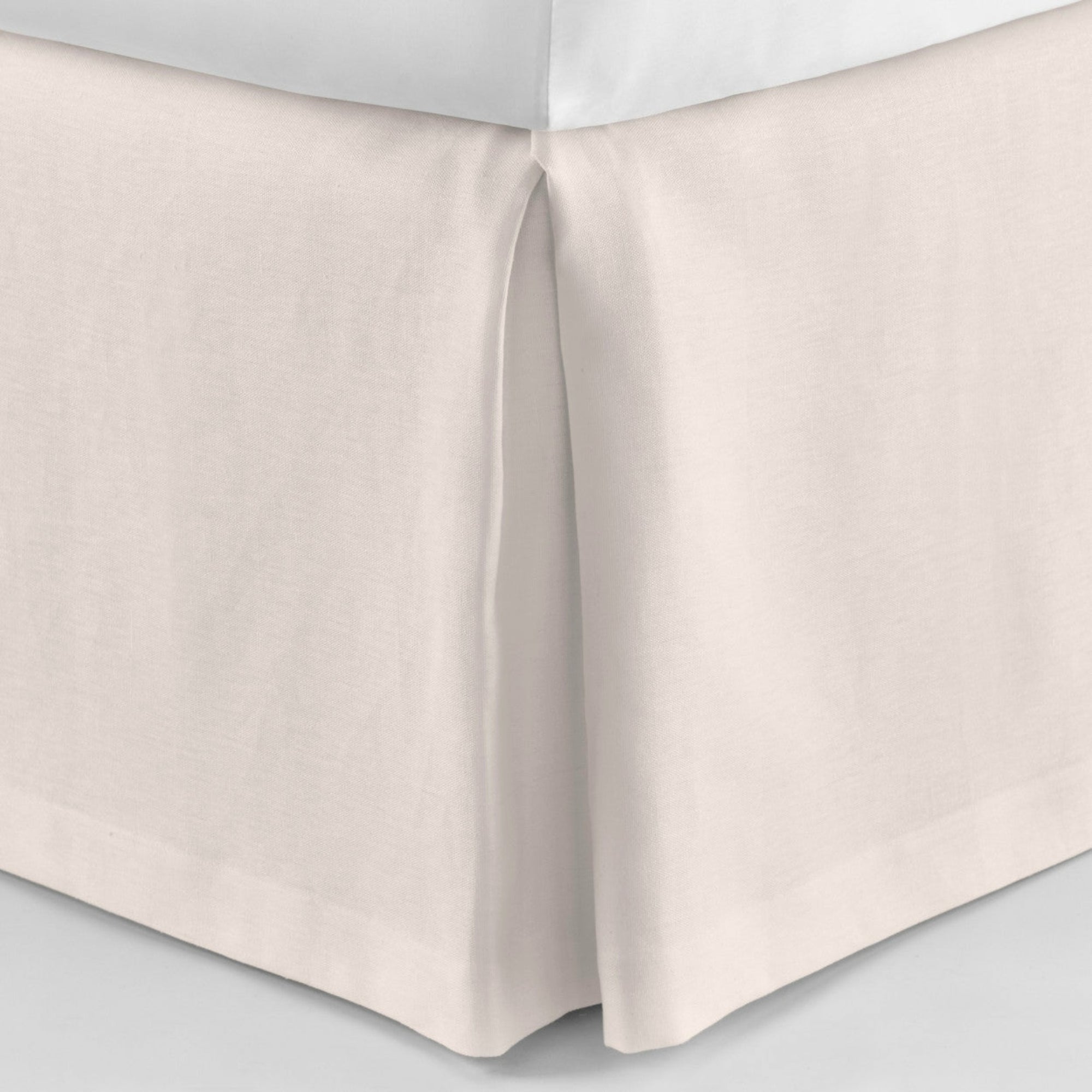 Peacock Alley Mandalay Tailored Bed Skirt Blush Fine Linens