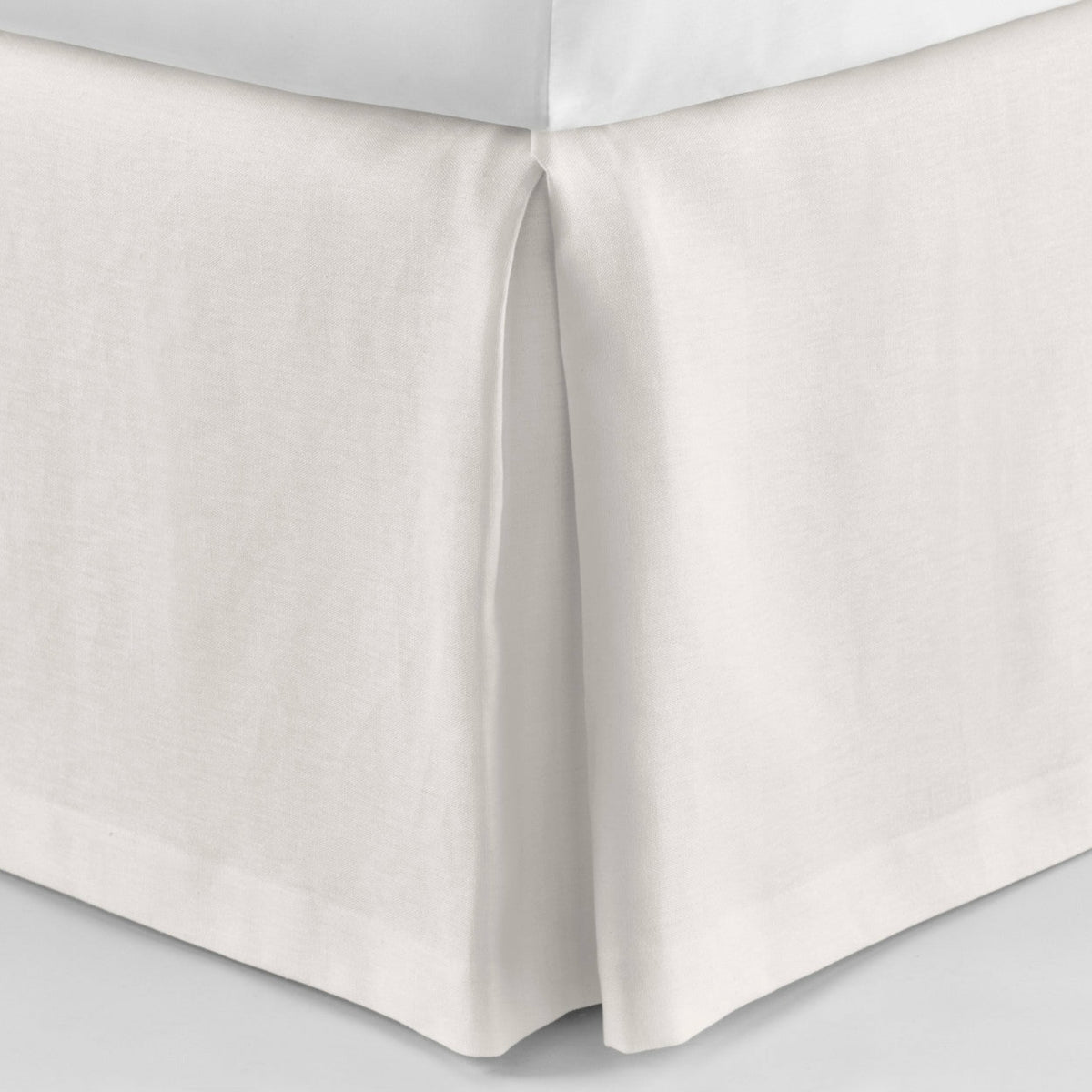 Peacock Alley Mandalay Tailored Bed Skirt Pearl Fine Linens