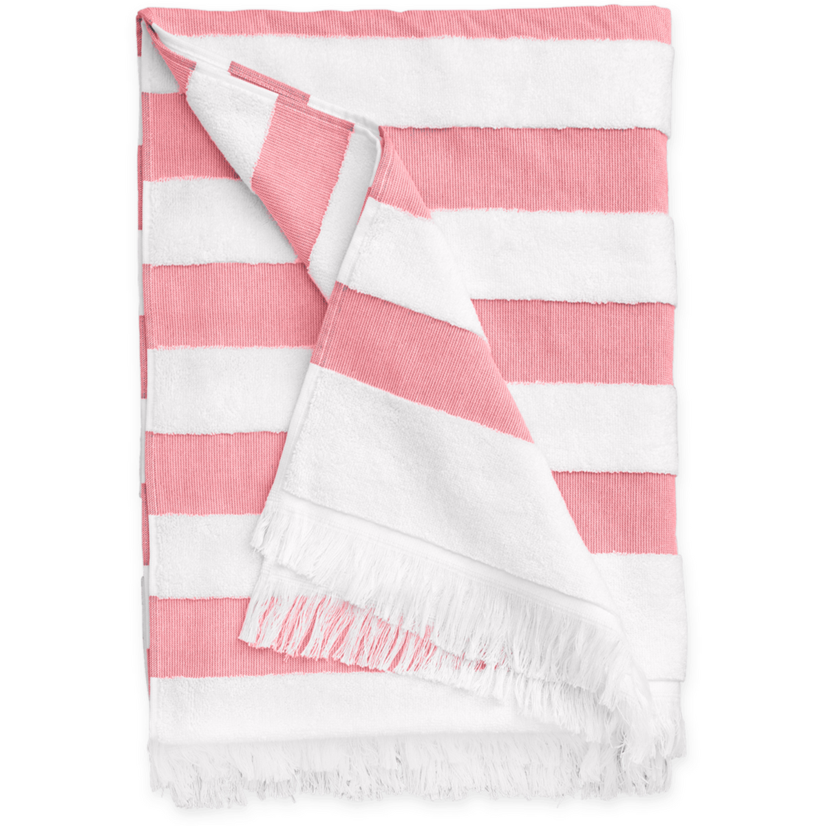 Silo Image of Matouk Amado Pool and Beach Towel in Color Red
