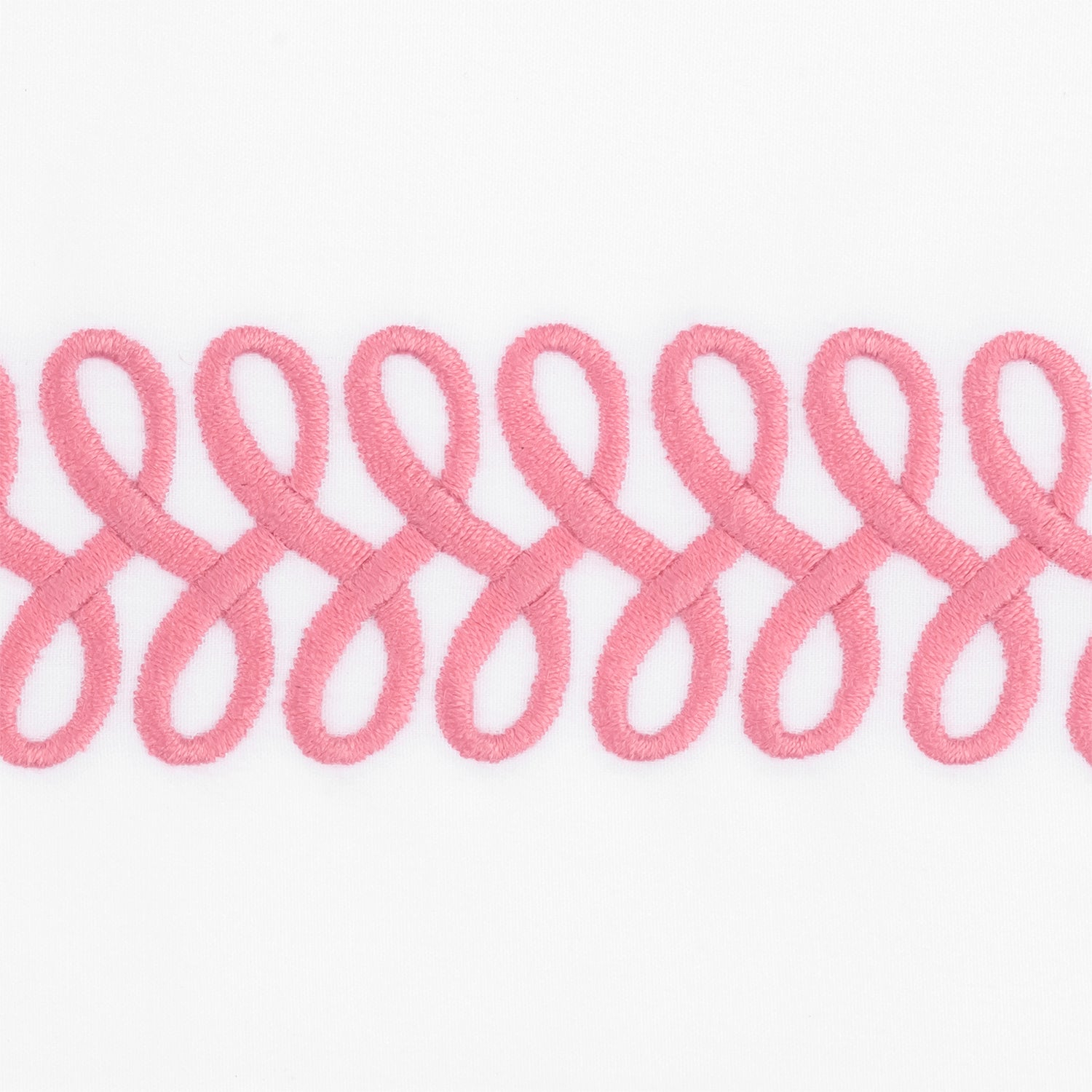 Matouk Astor Braid Tissue Box Cover Peony