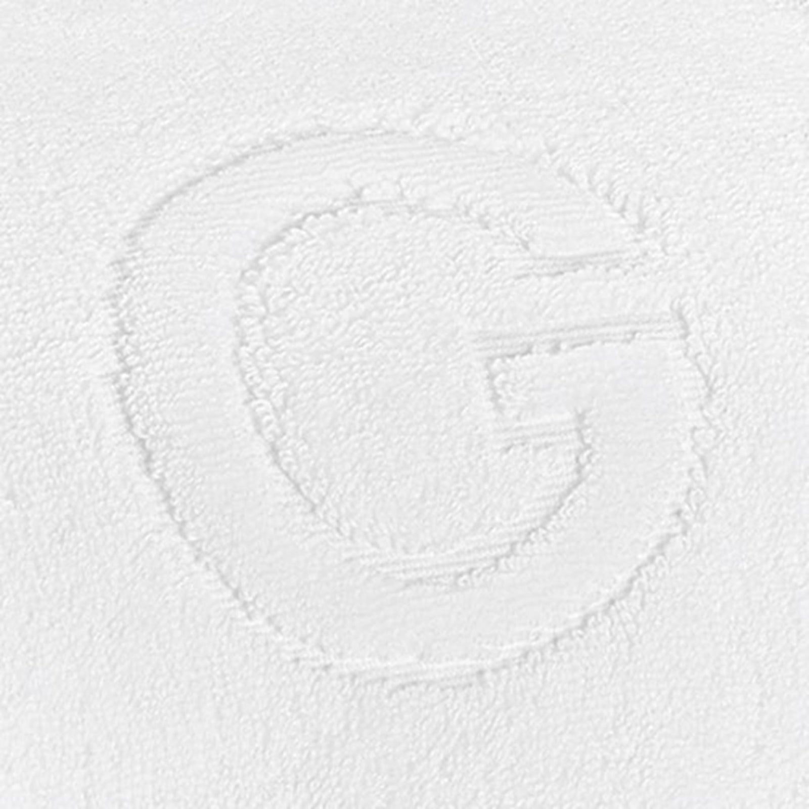Closeup Image of Matouk Auberge Bath Towels Letter G