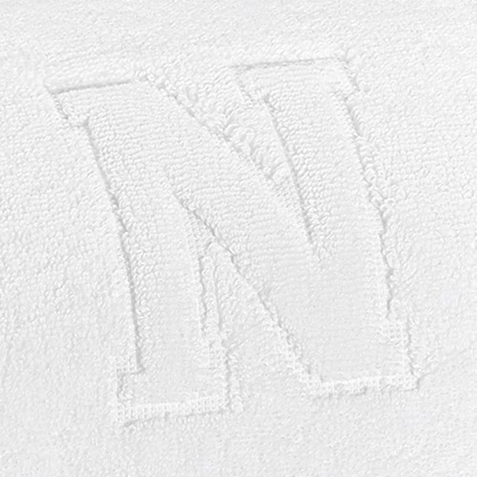Closeup Image of Matouk Auberge Bath Towels Letter N