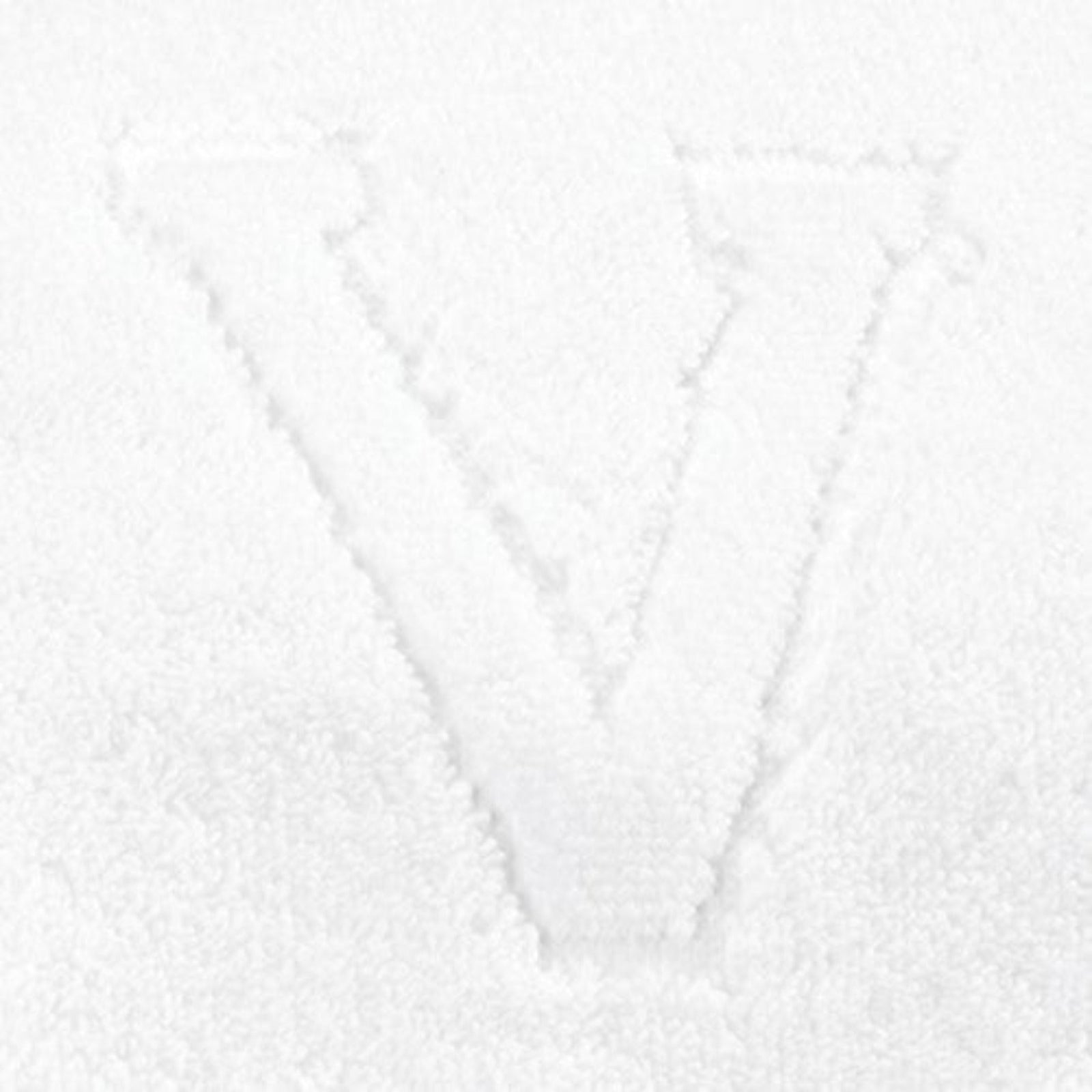 Closeup Image of Matouk Auberge Bath Towels Letter V